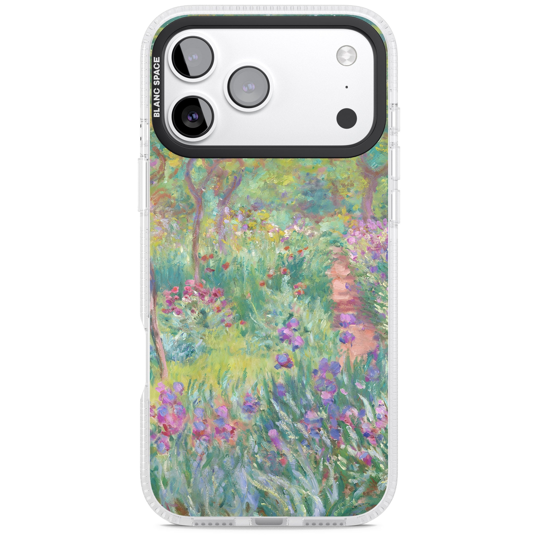 Garden in Giverny iPhone 17 Pro Impact Air Clear Phone Case