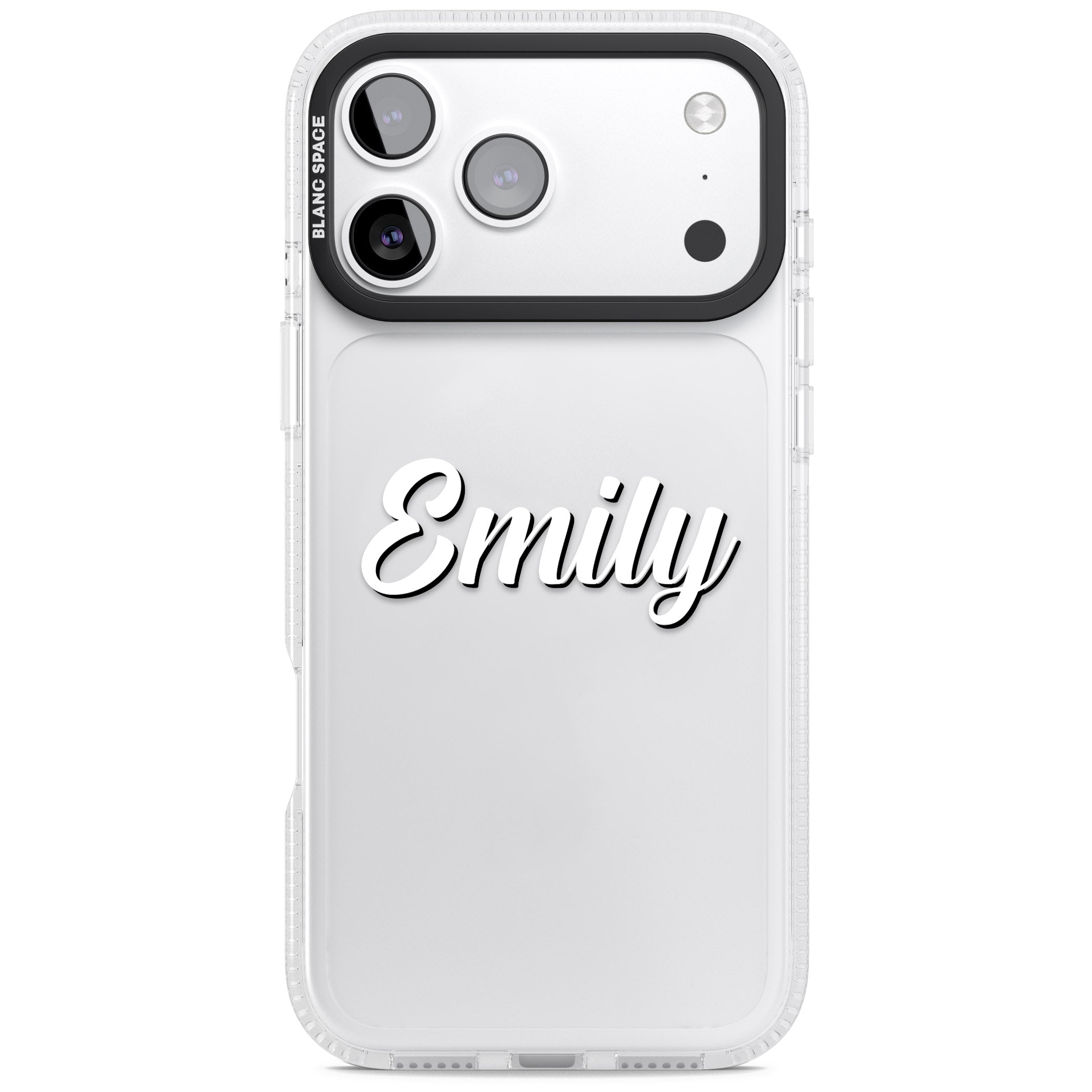 Personalised Cute Name iPhone 17 Pro Max Impact Air Clear Phone Case