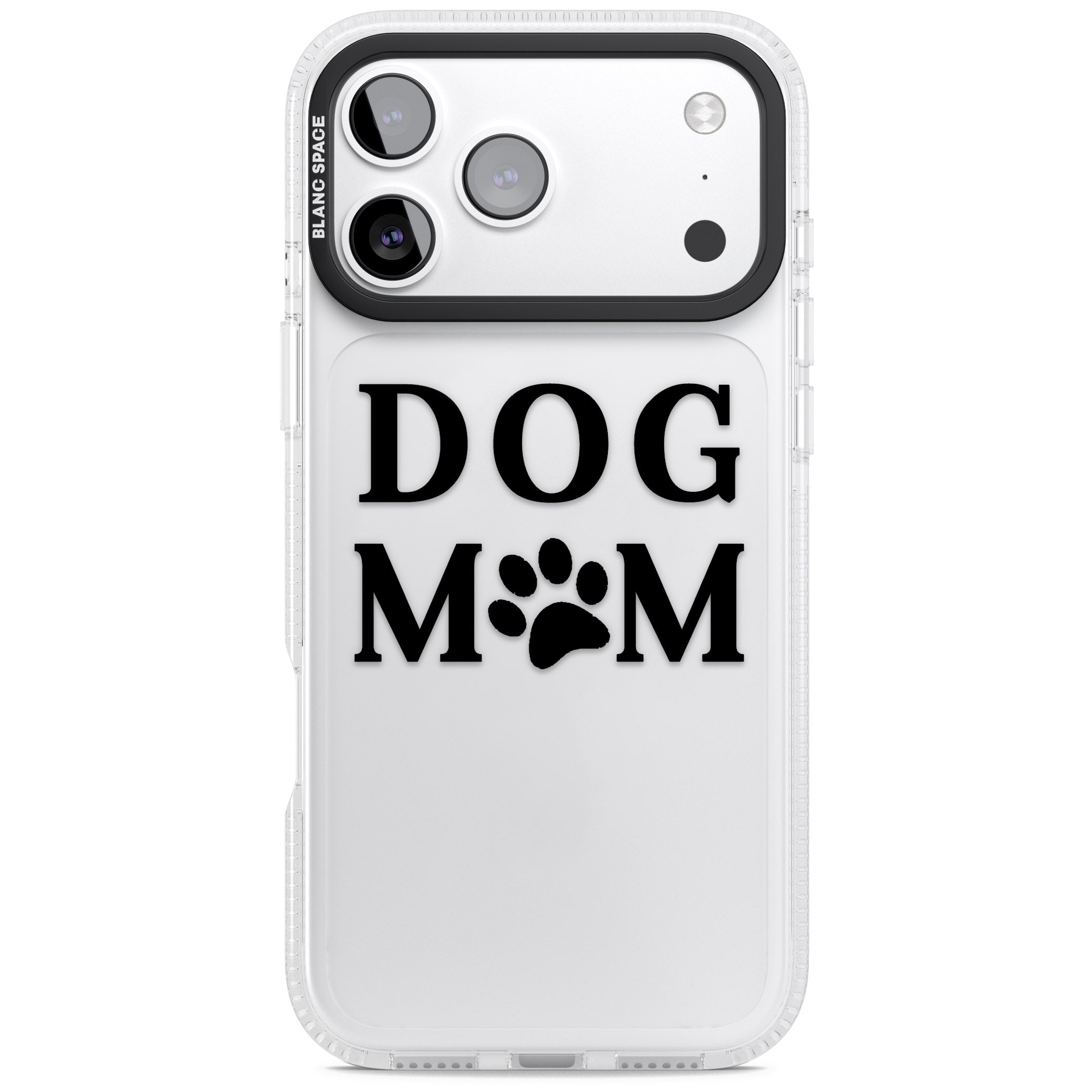 Dog Mom iPhone 17 Pro Impact Air Clear Phone Case