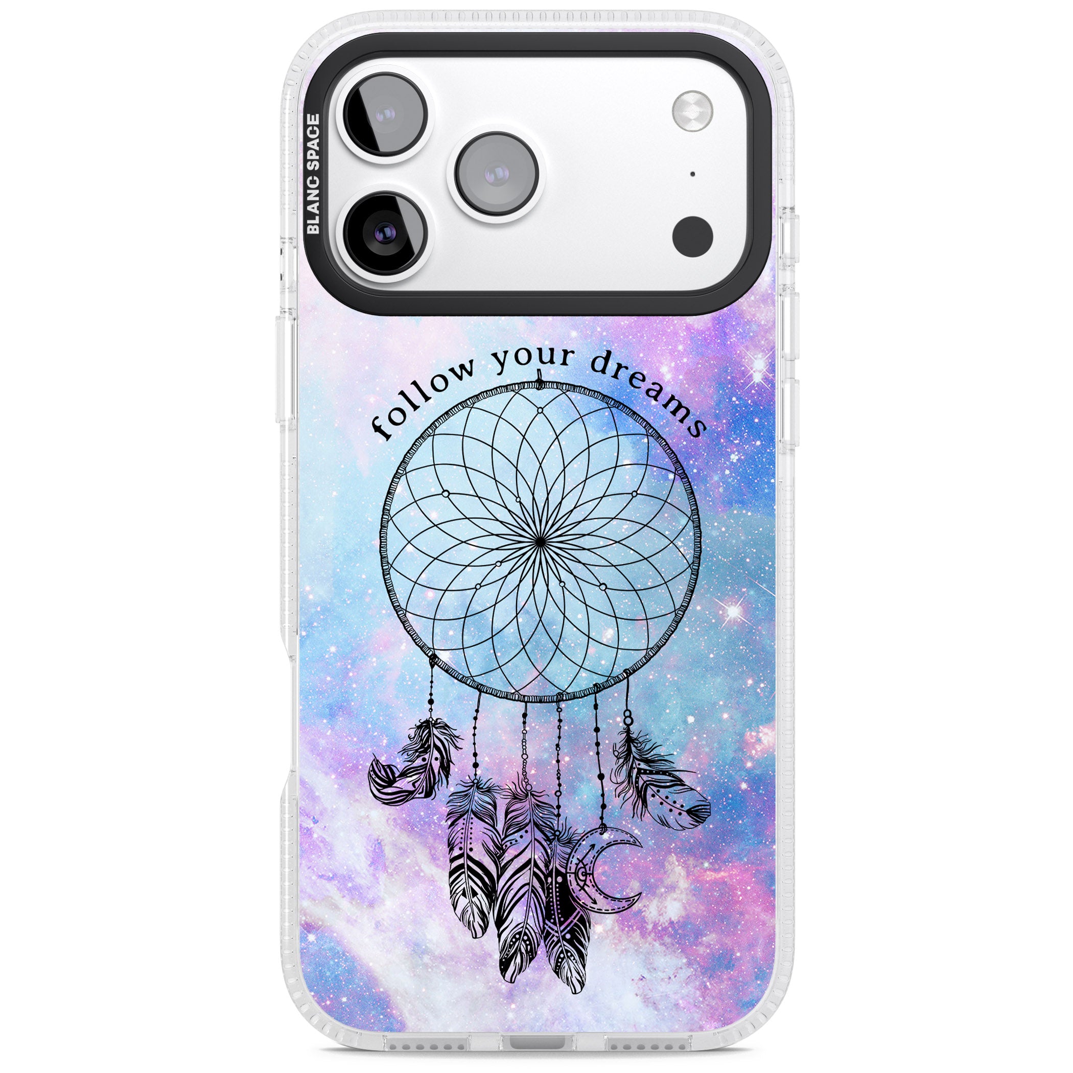 Galaxy Dreamcatcher iPhone 17 Pro Impact Air Clear Phone Case