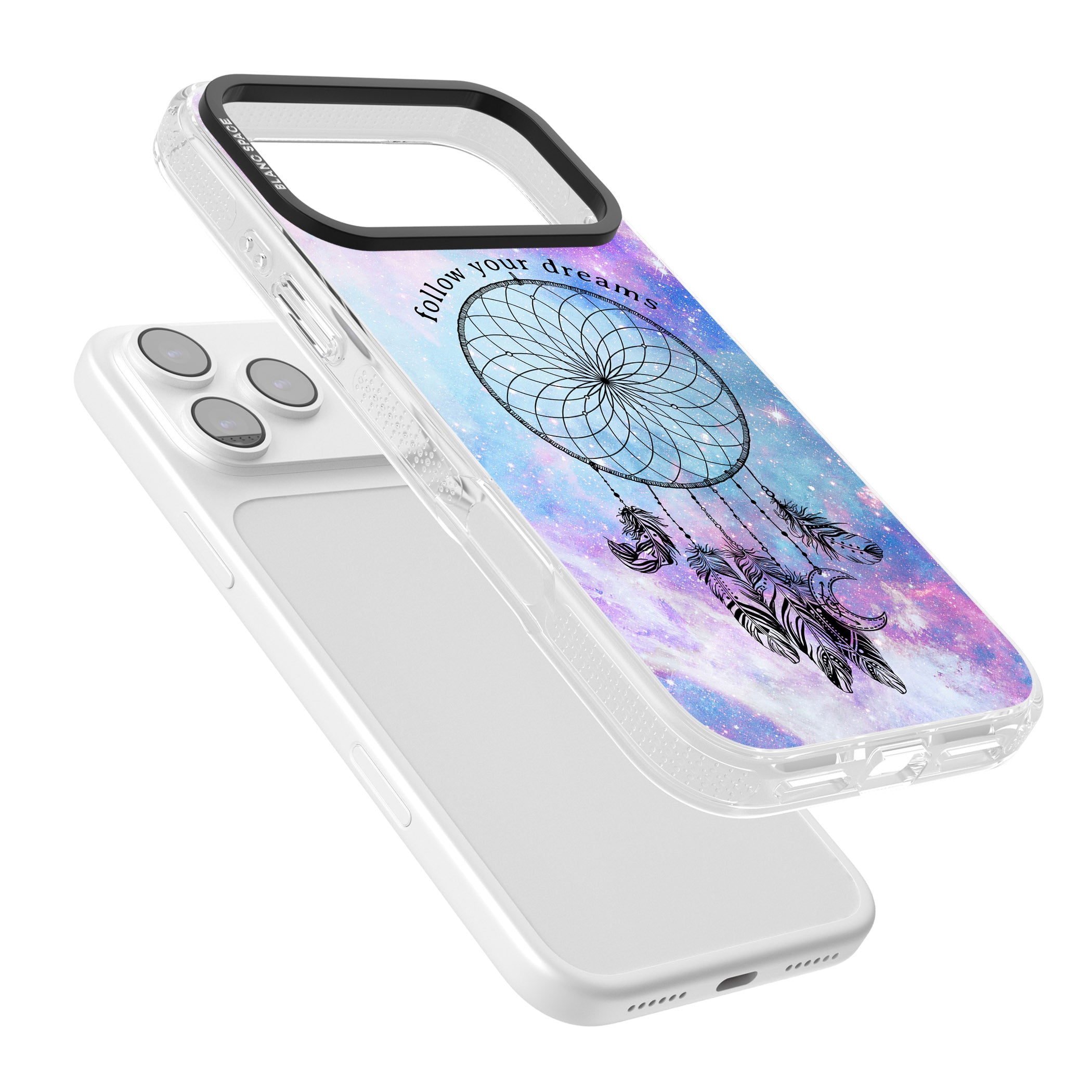 Galaxy Dreamcatcher iPhone 17 Pro Impact Air Clear Phone Case Colours