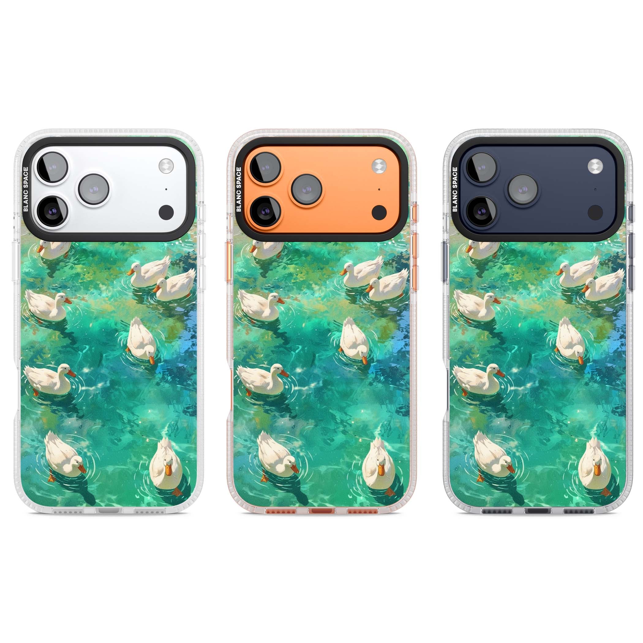 Ducks In The Pond for her iPhone case | Clear Case Impact Air case for iPhone 17 Pro, iPhone 17 Pro Max