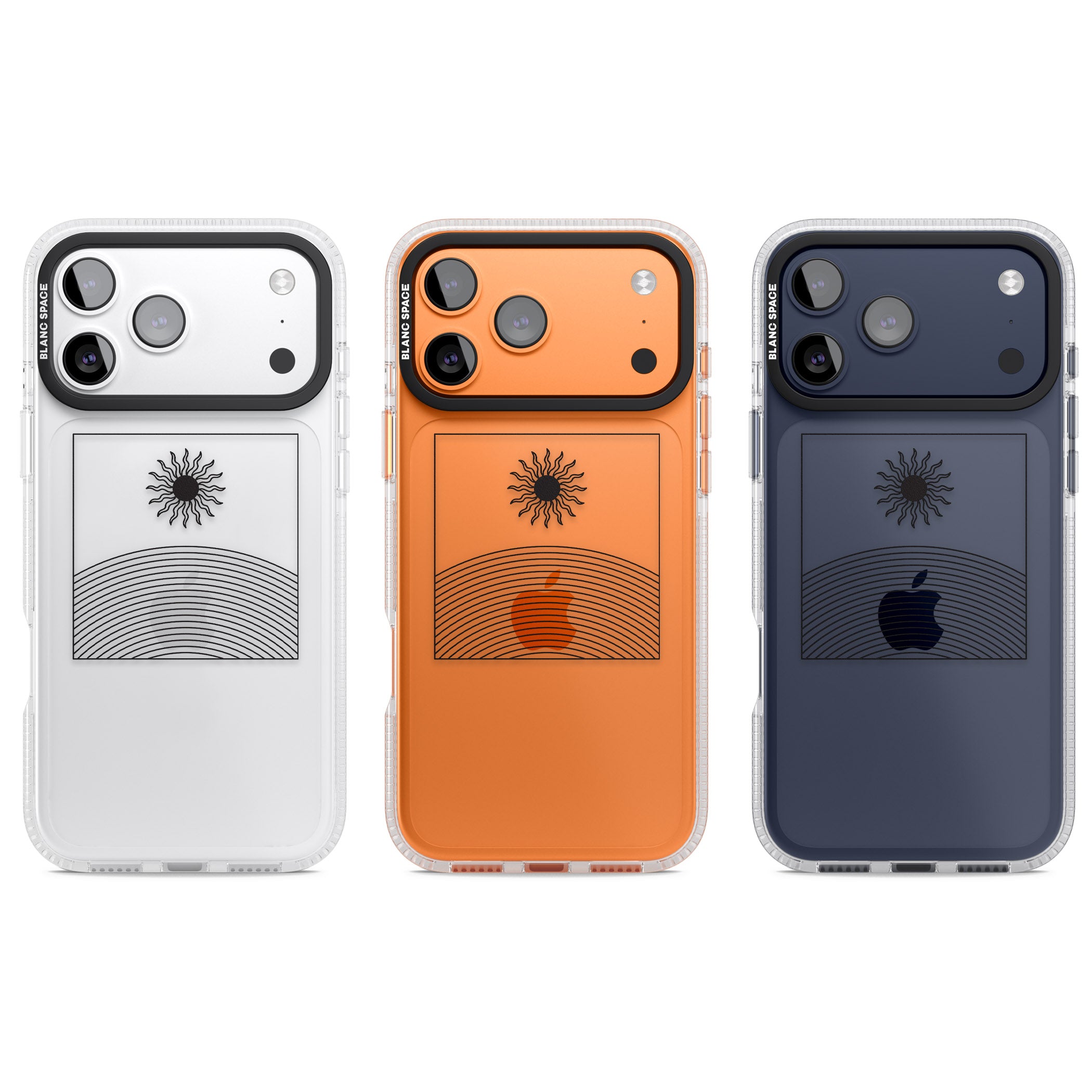 Cosmic Radiance iPhone 17 Pro Impact Air Clear Phone Case APT Impact Protection