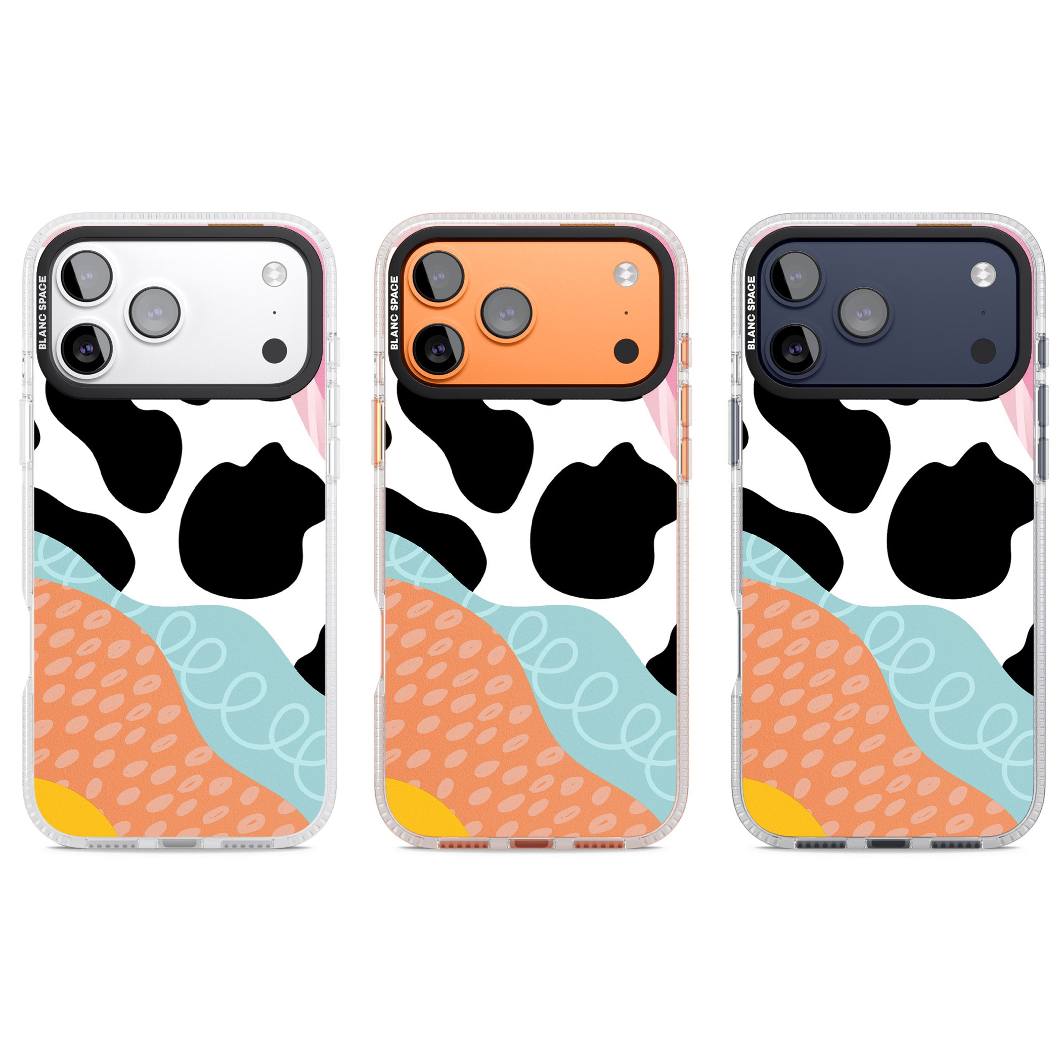 Abstract Elegance iPhone 17 Pro Impact Air Clear Phone Case APT Impact Protection