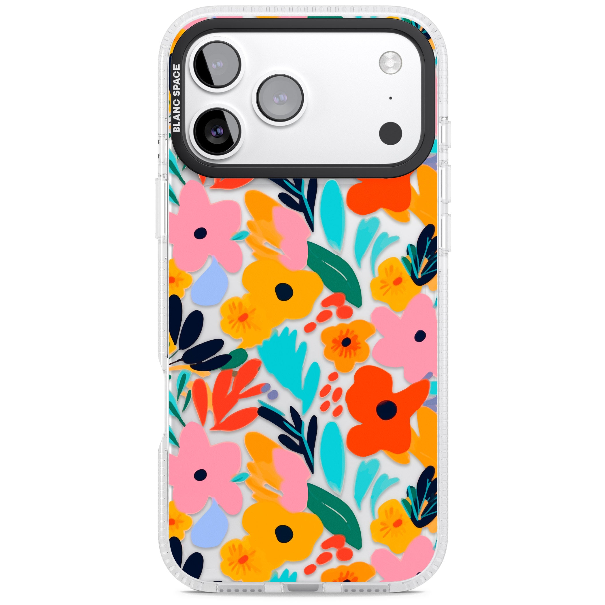 Floral Fiesta iPhone 17 Pro Impact Air Clear Phone Case
