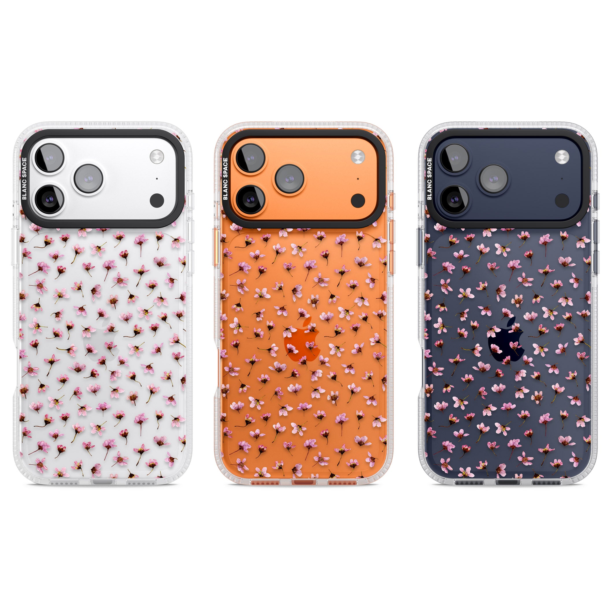 Pink Blossom iPhone 17 Pro Impact Air Clear Phone Case APT Impact Protection