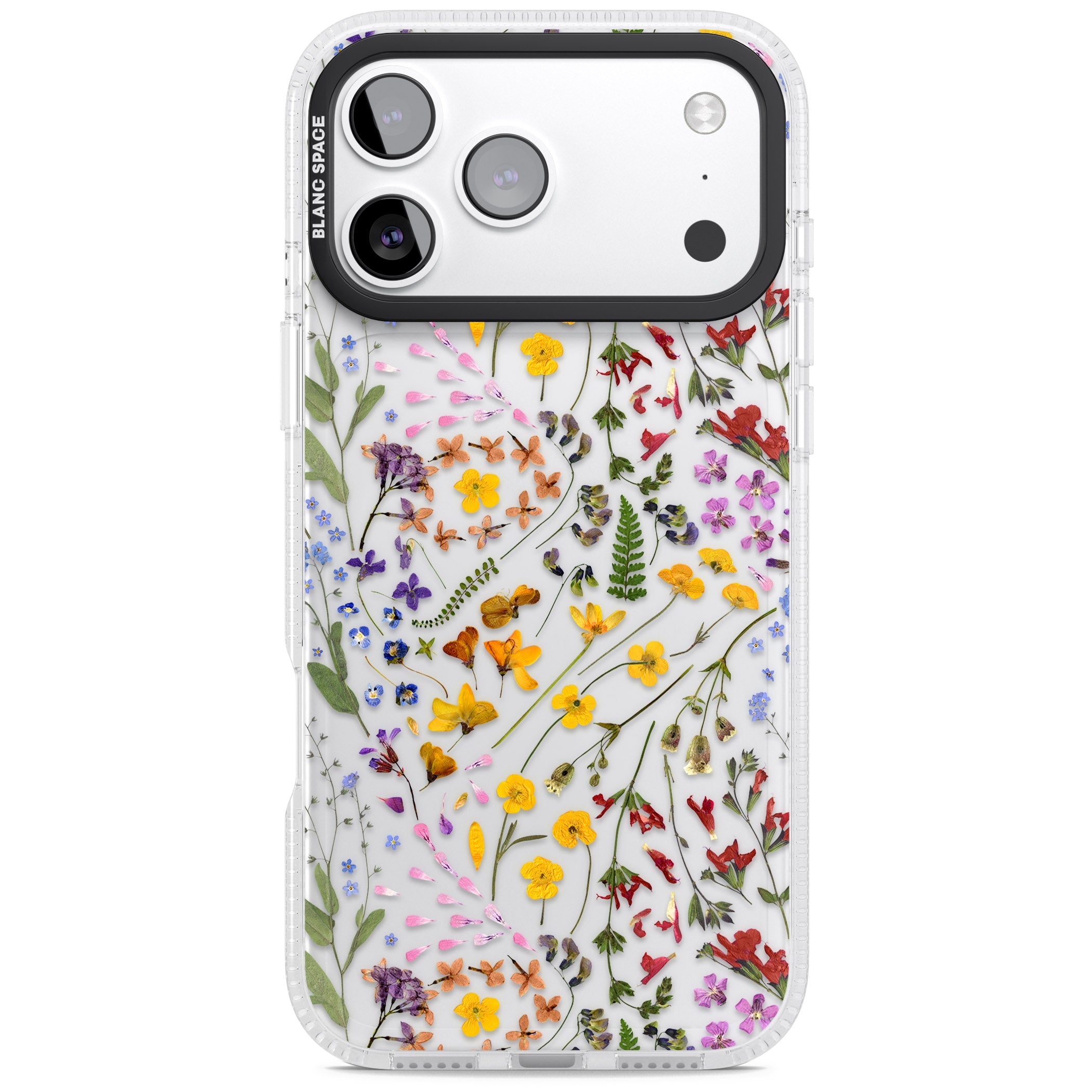 Wildflower iPhone 17 Pro Max Impact Air Clear Phone Case