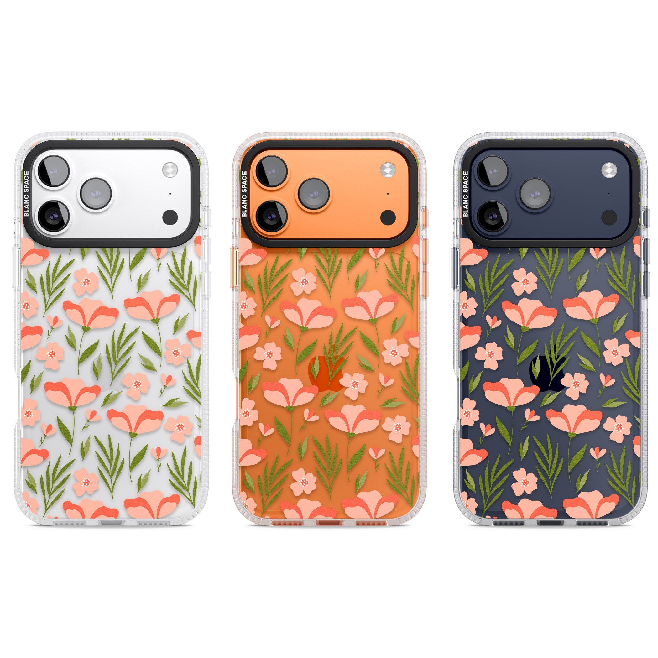 Blossom Bloom iPhone 17 Pro Impact Air Clear Phone Case APT Impact Protection