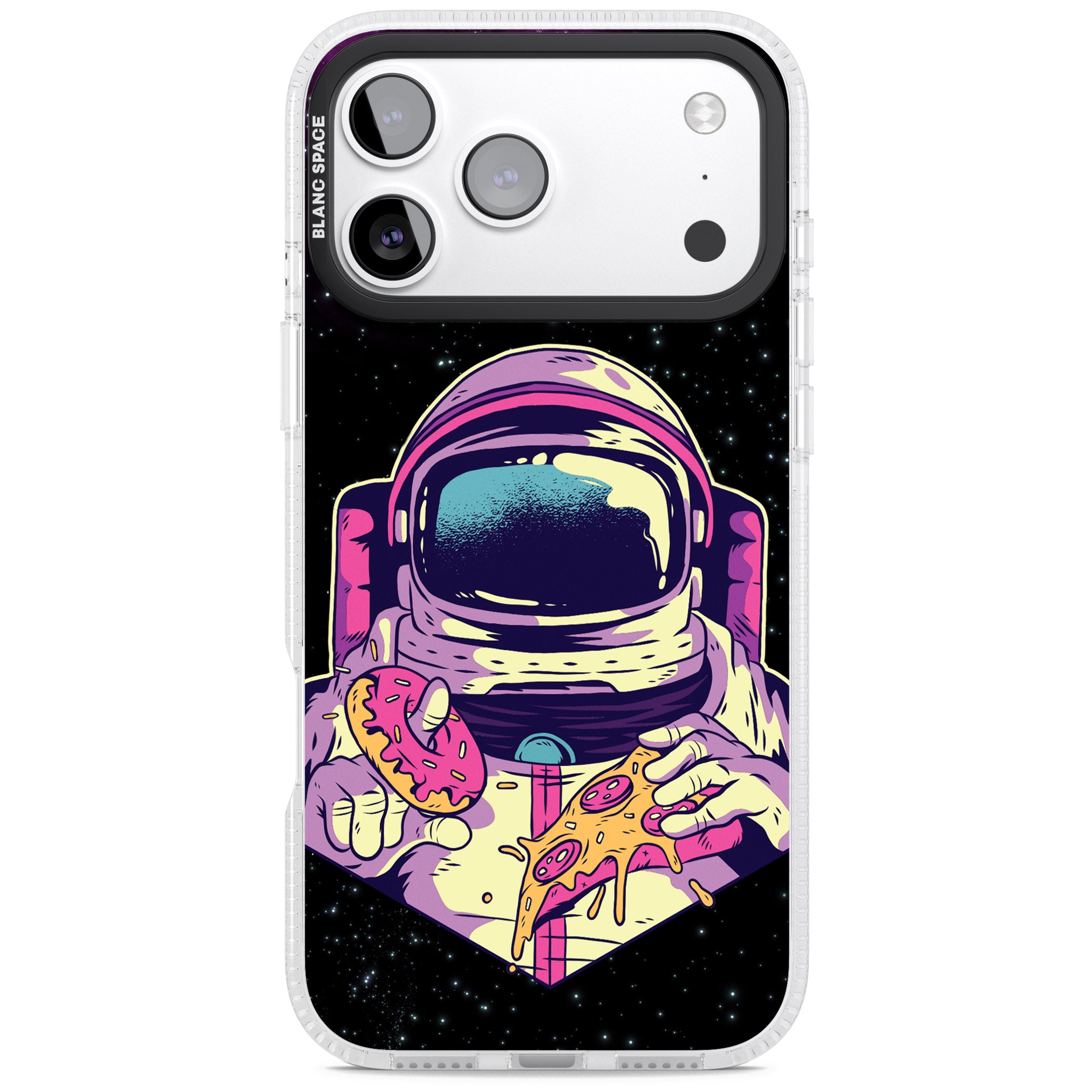 Astro Cheat Meal iPhone 17 Pro Impact Air Clear Phone Case