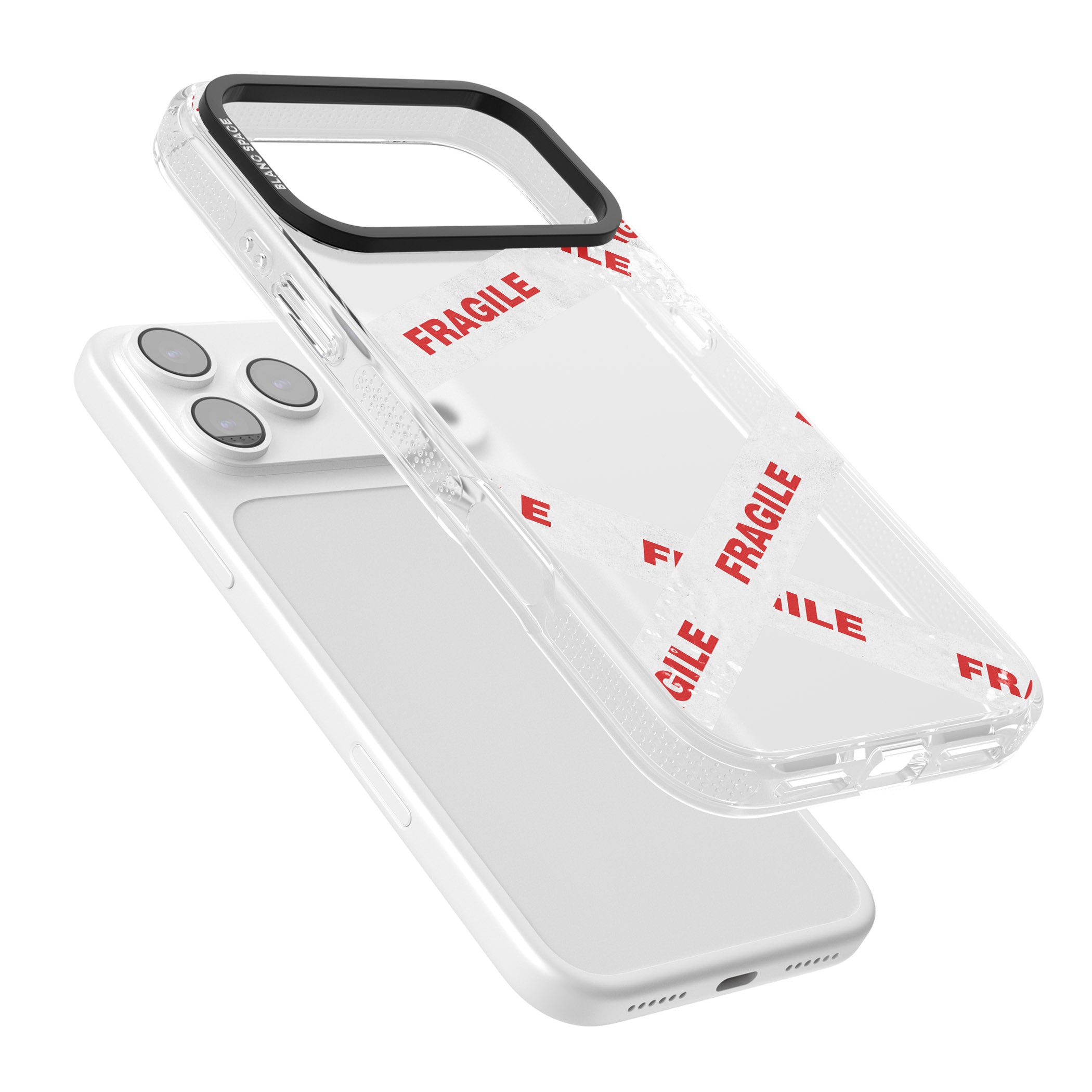 Fragile Tape iPhone 17 Pro Max Impact Air Clear Phone Case Colours