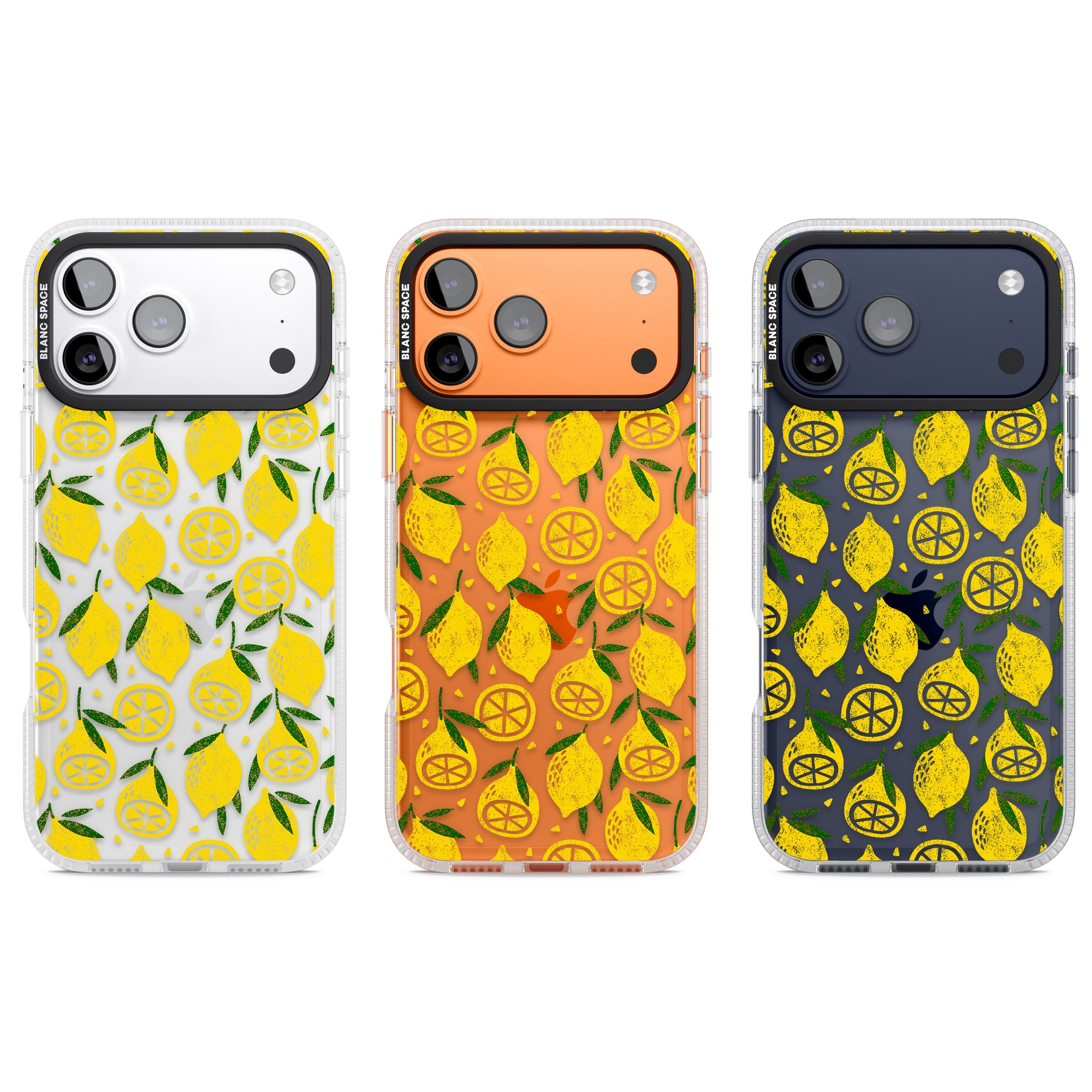 Lemon Delight iPhone 17 Pro Impact Air Clear Phone Case APT Impact Protection