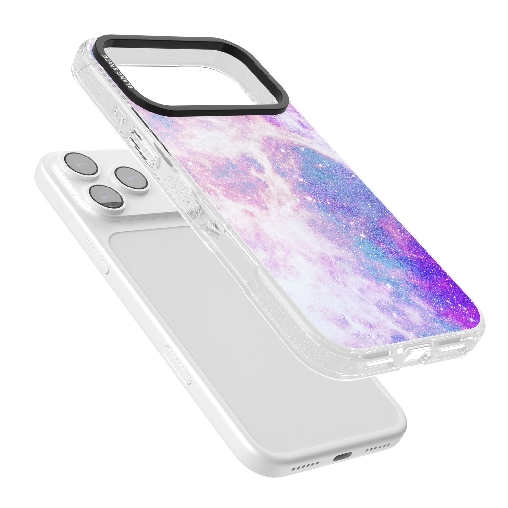 Pastel Galaxy iPhone 17 Pro Impact Air Clear Phone Case Colours