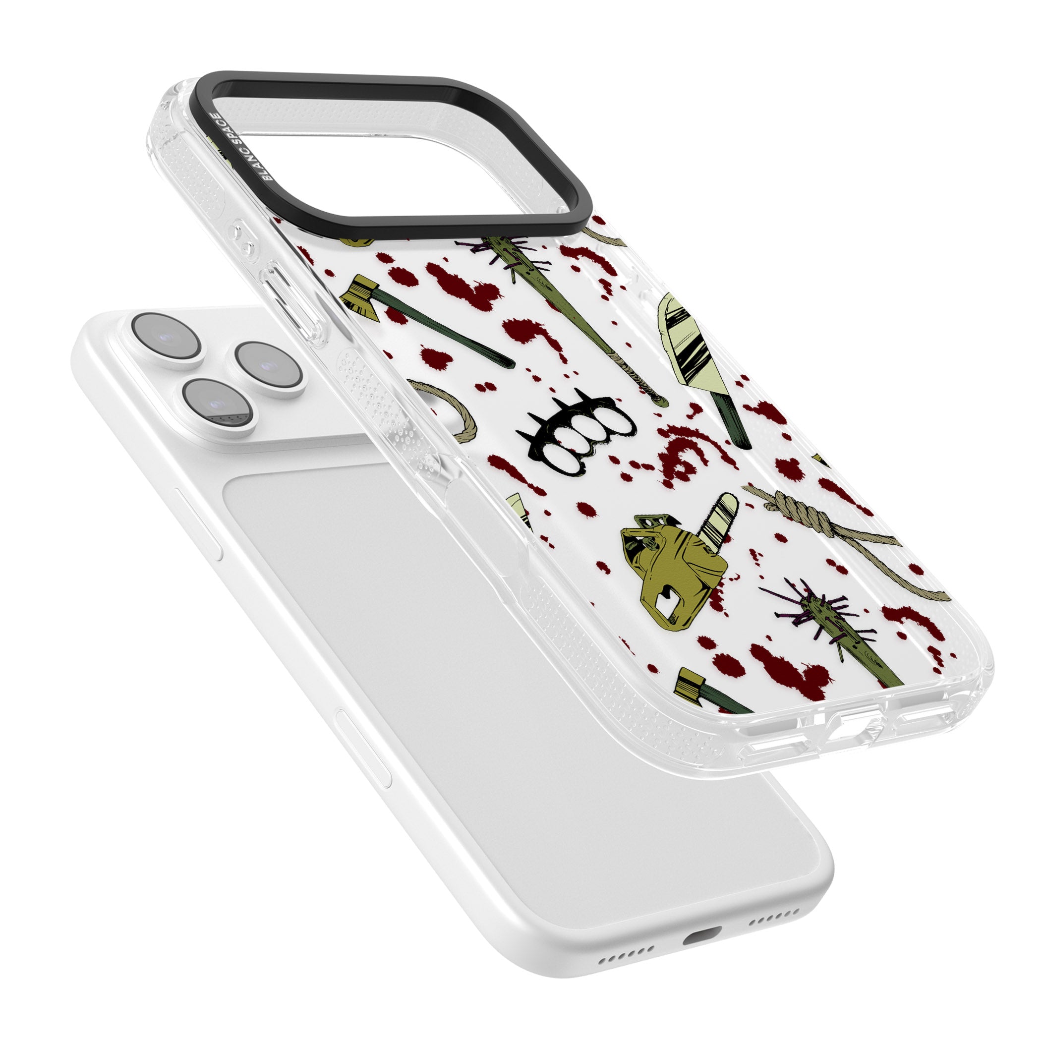 Movie Massacre iPhone 17 Pro Impact Air Clear Phone Case Colours