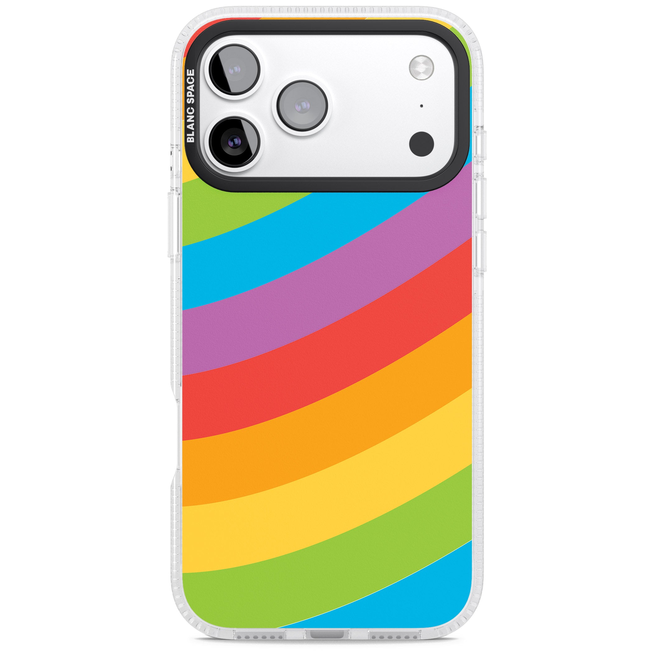 Lucky Rainbow iPhone 17 Pro Impact Air Clear Phone Case