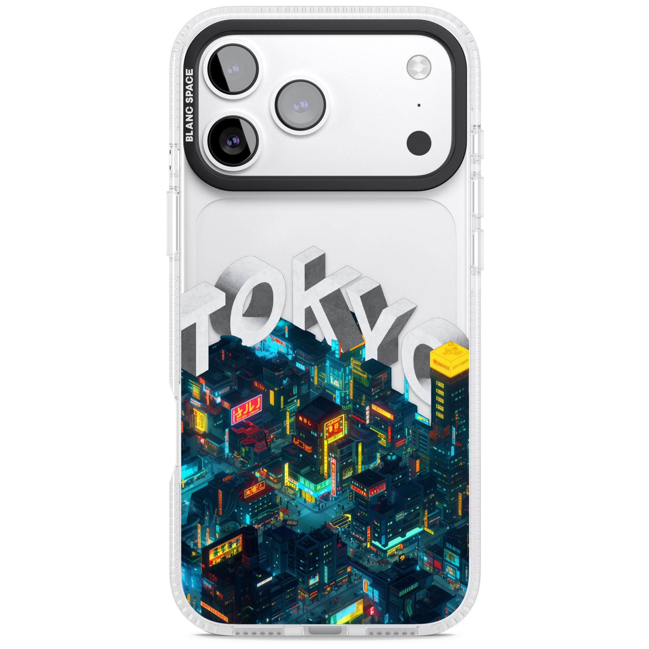 Tokyo iPhone 17 Pro Impact Air Clear Phone Case