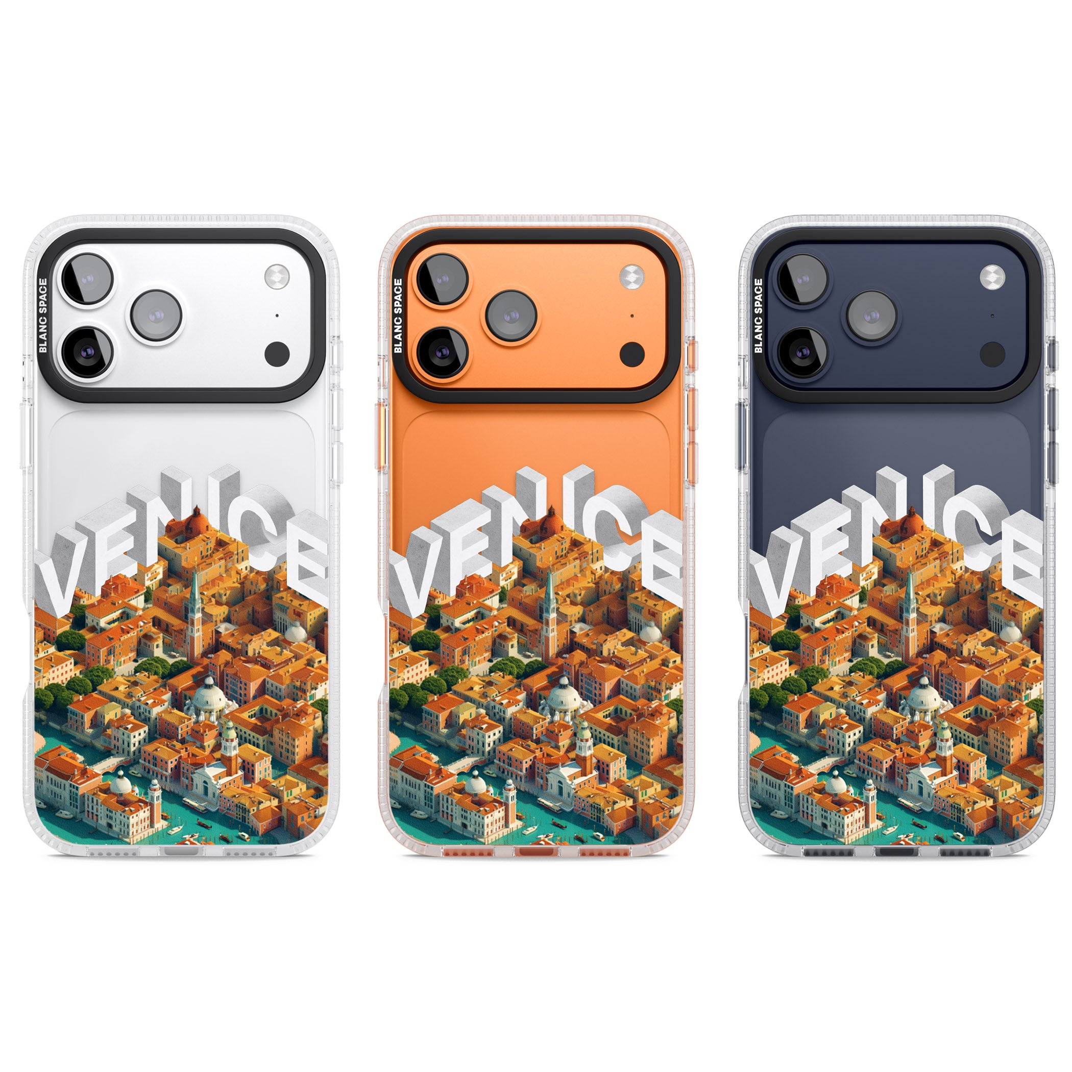 Venice iPhone 17 Pro Impact Air Clear Phone Case APT Impact Protection