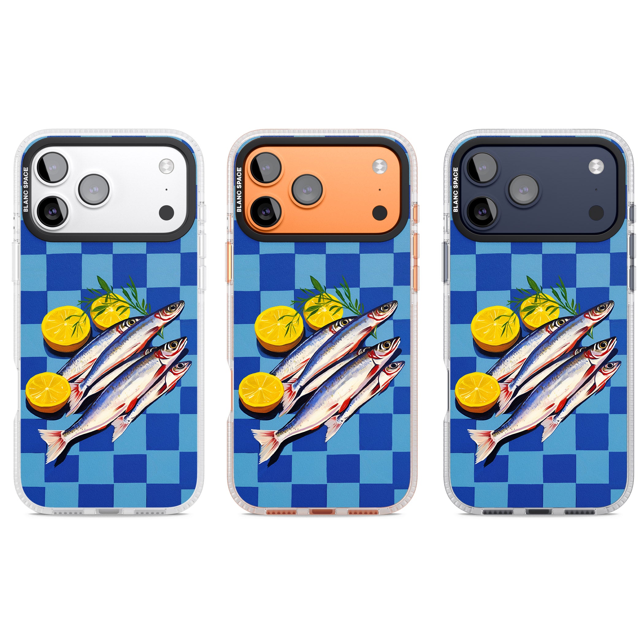 Fish & Lemons iPhone 17 Pro Impact Air Clear Phone Case APT Impact Protection