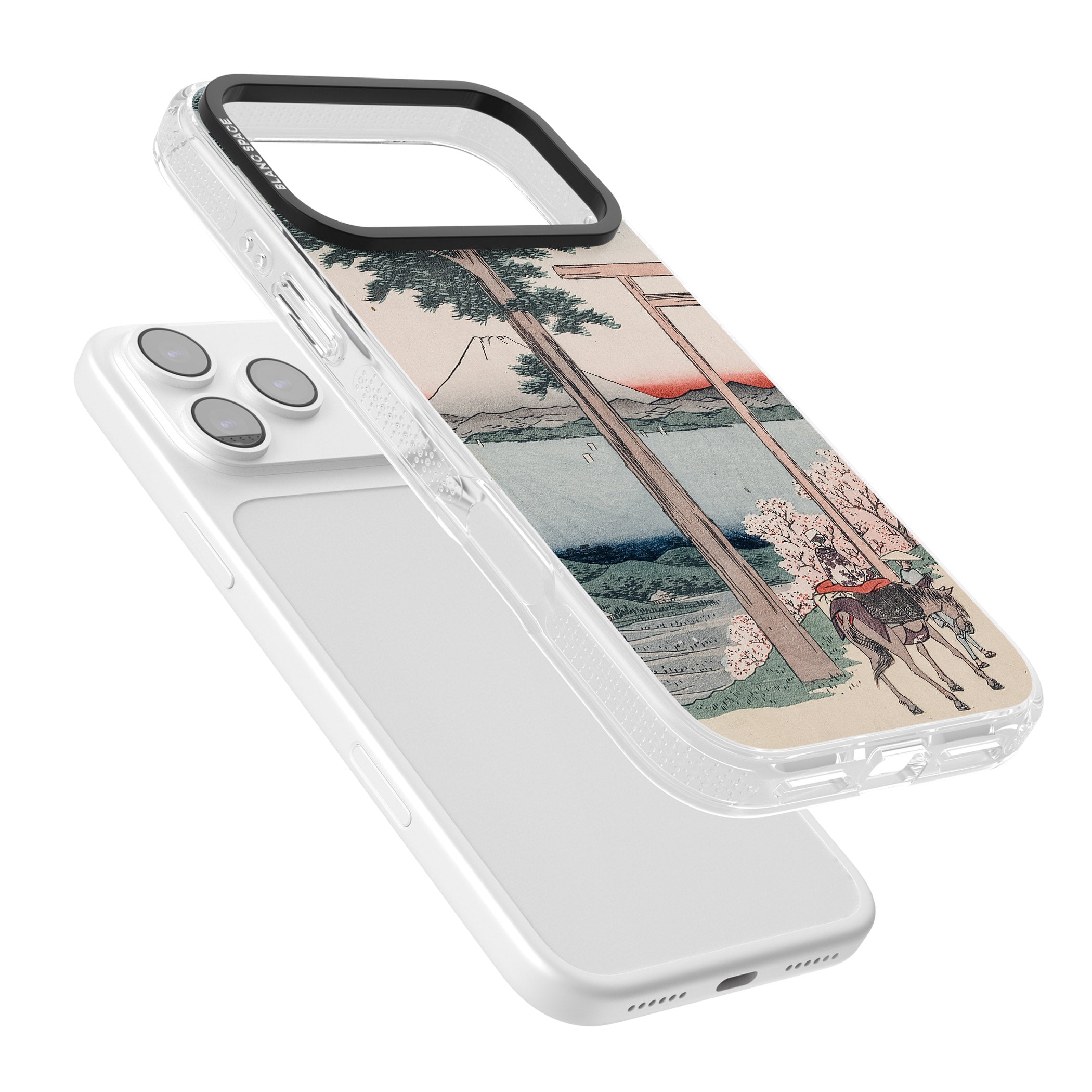 Gates To Mt. Fuji iPhone 17 Pro Impact Air Clear Phone Case Colours