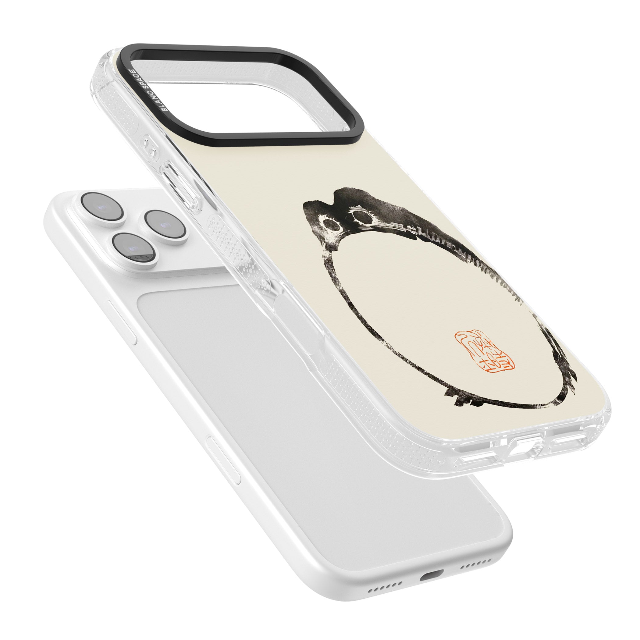 Matsumoto Hoji Round Frog iPhone 17 Pro Impact Air Clear Phone Case Colours