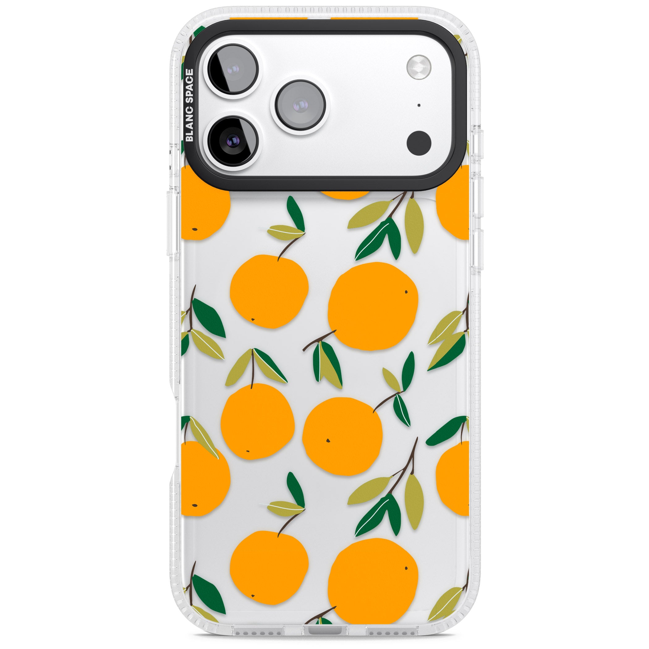 Citrus Grove iPhone 17 Pro Impact Air Clear Phone Case