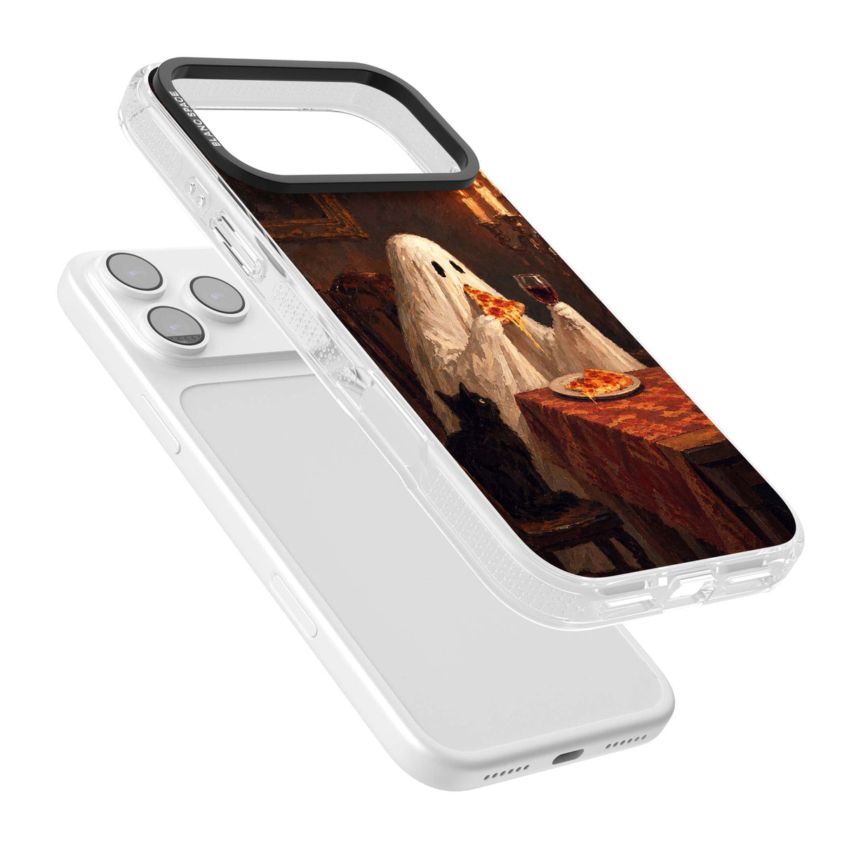 Lonely Night In art iPhone case | Clear Case Impact Air case for iPhone 17 Pro, iPhone 17 Pro Max