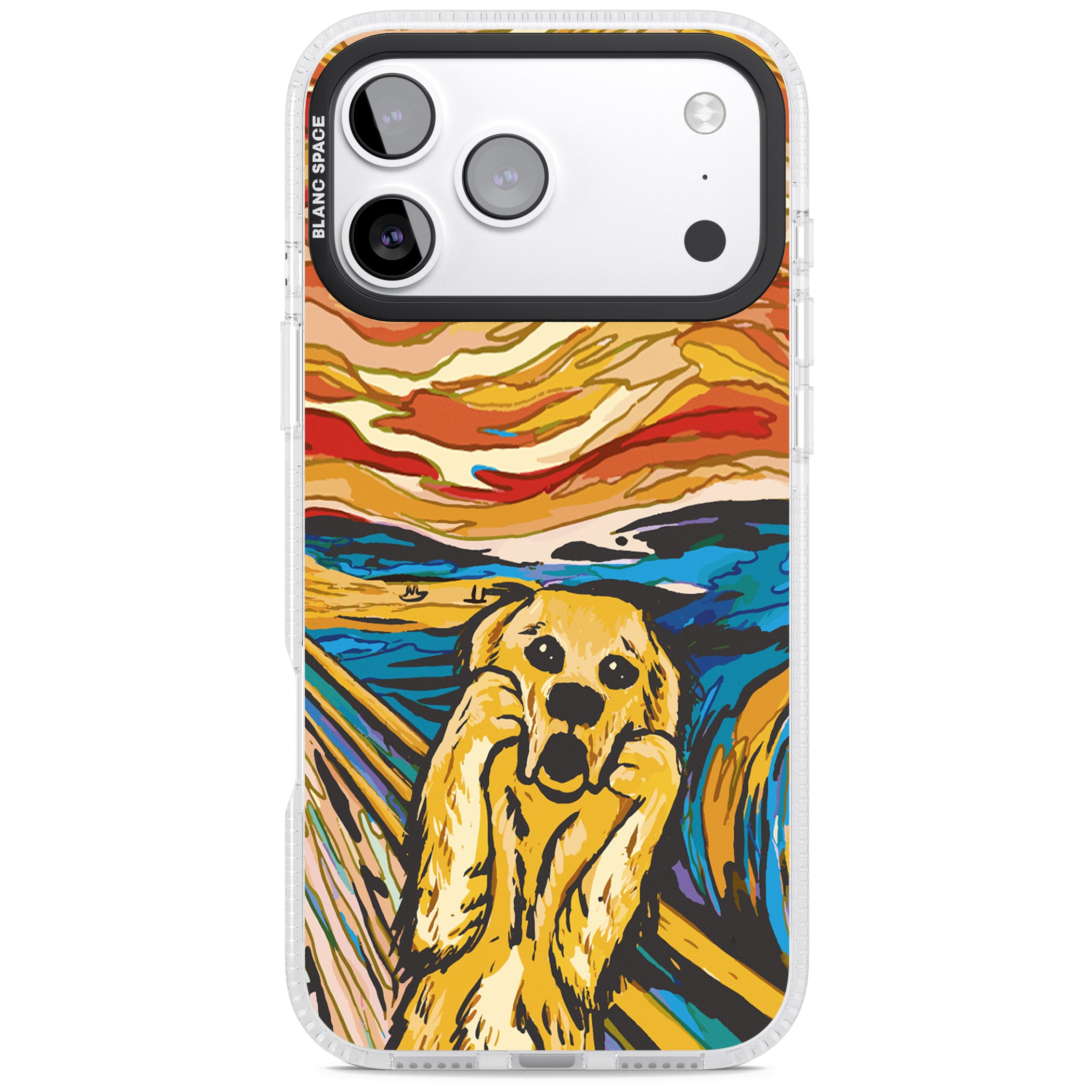 The Bark iPhone 17 Pro Impact Air Clear Phone Case