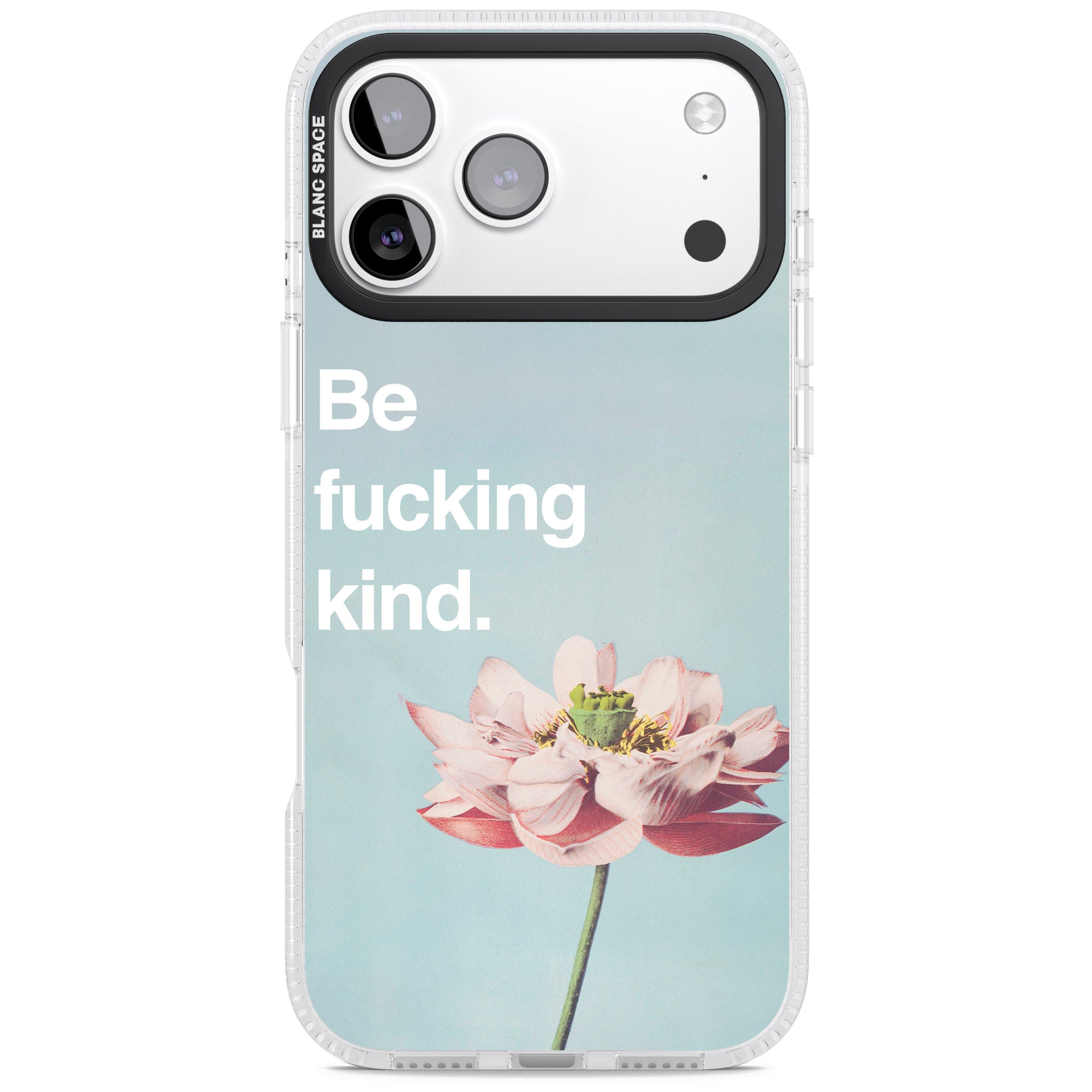 Be F*Cking Kind iPhone 17 Pro Impact Air Clear Phone Case