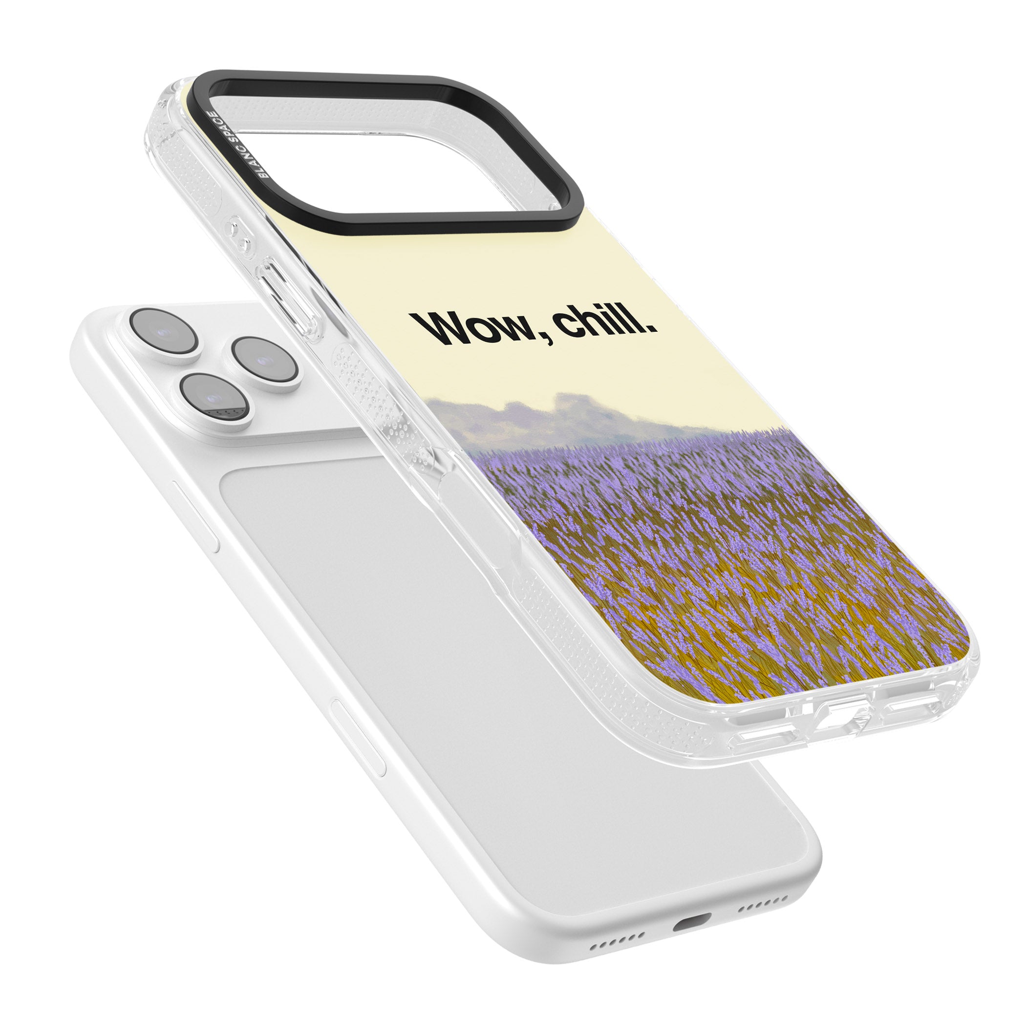Wow, Chill iPhone 17 Pro Impact Air Clear Phone Case Colours