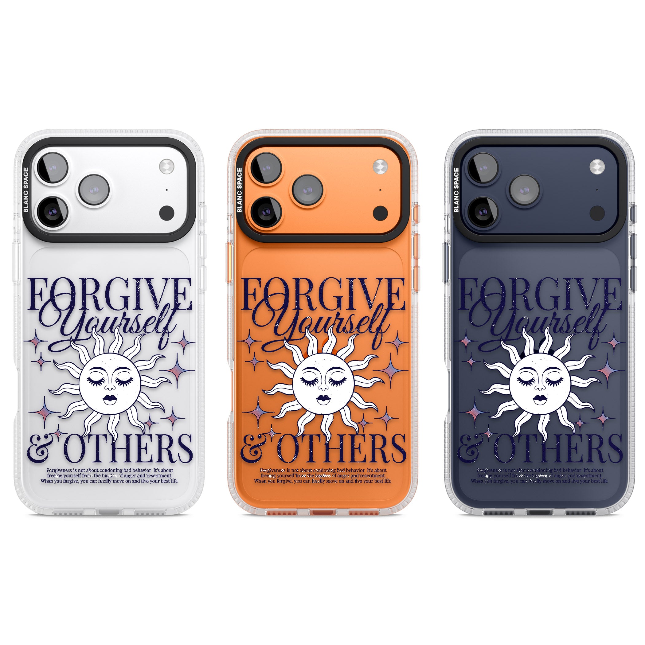 Forgiveness iPhone 17 Pro Impact Air Clear Phone Case APT Impact Protection