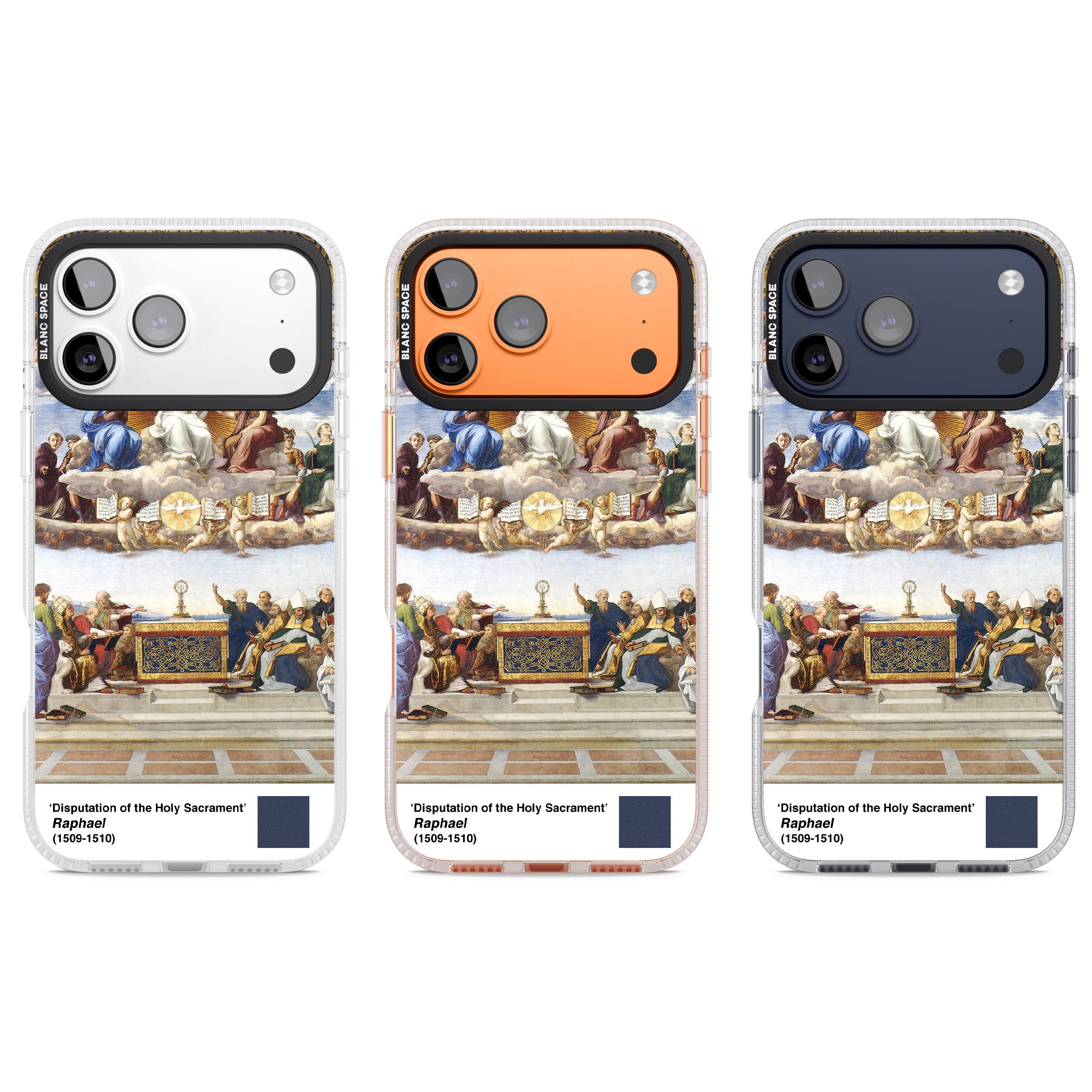 Disputation Of The Holy Sacrament iPhone 17 Pro Impact Air Clear Phone Case APT Impact Protection