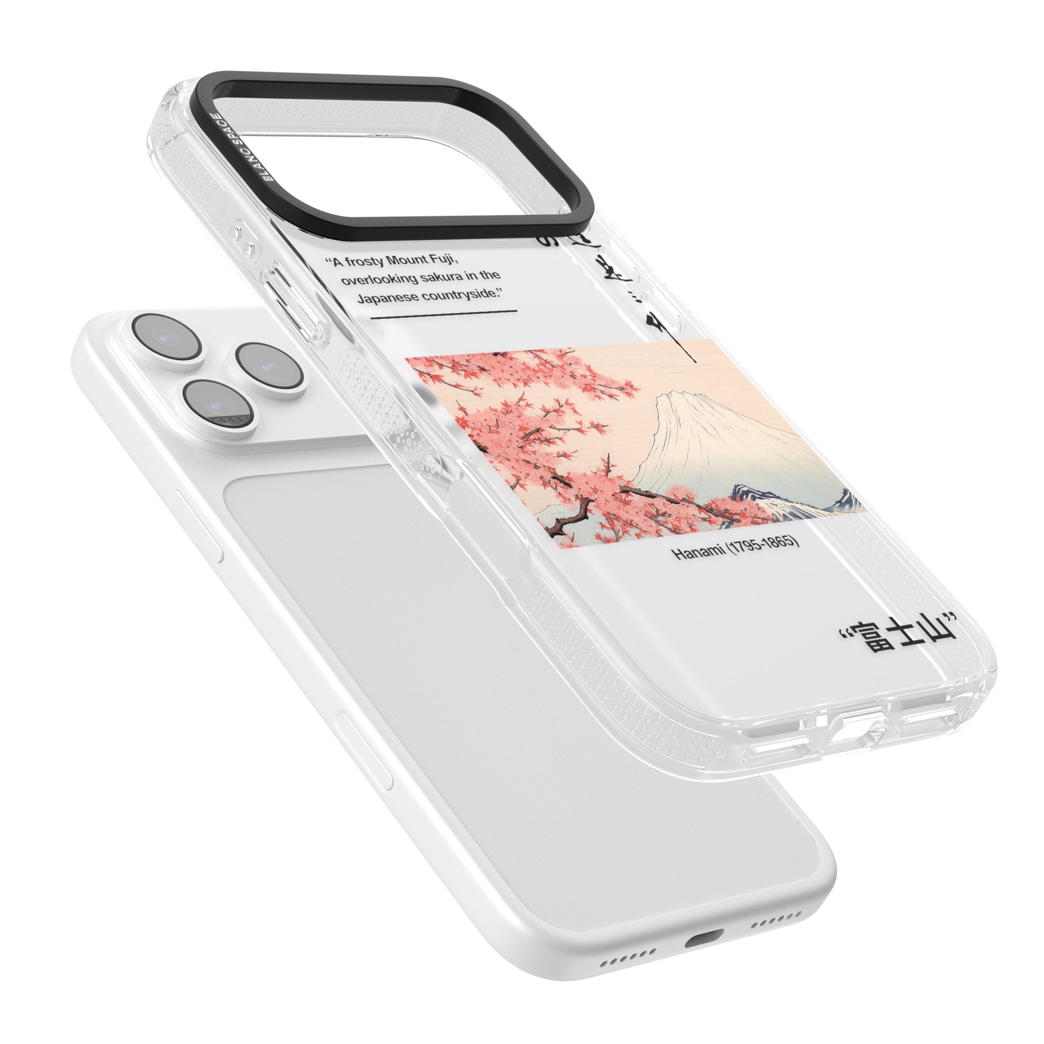 Hanami iPhone 17 Pro Impact Air Clear Phone Case Colours