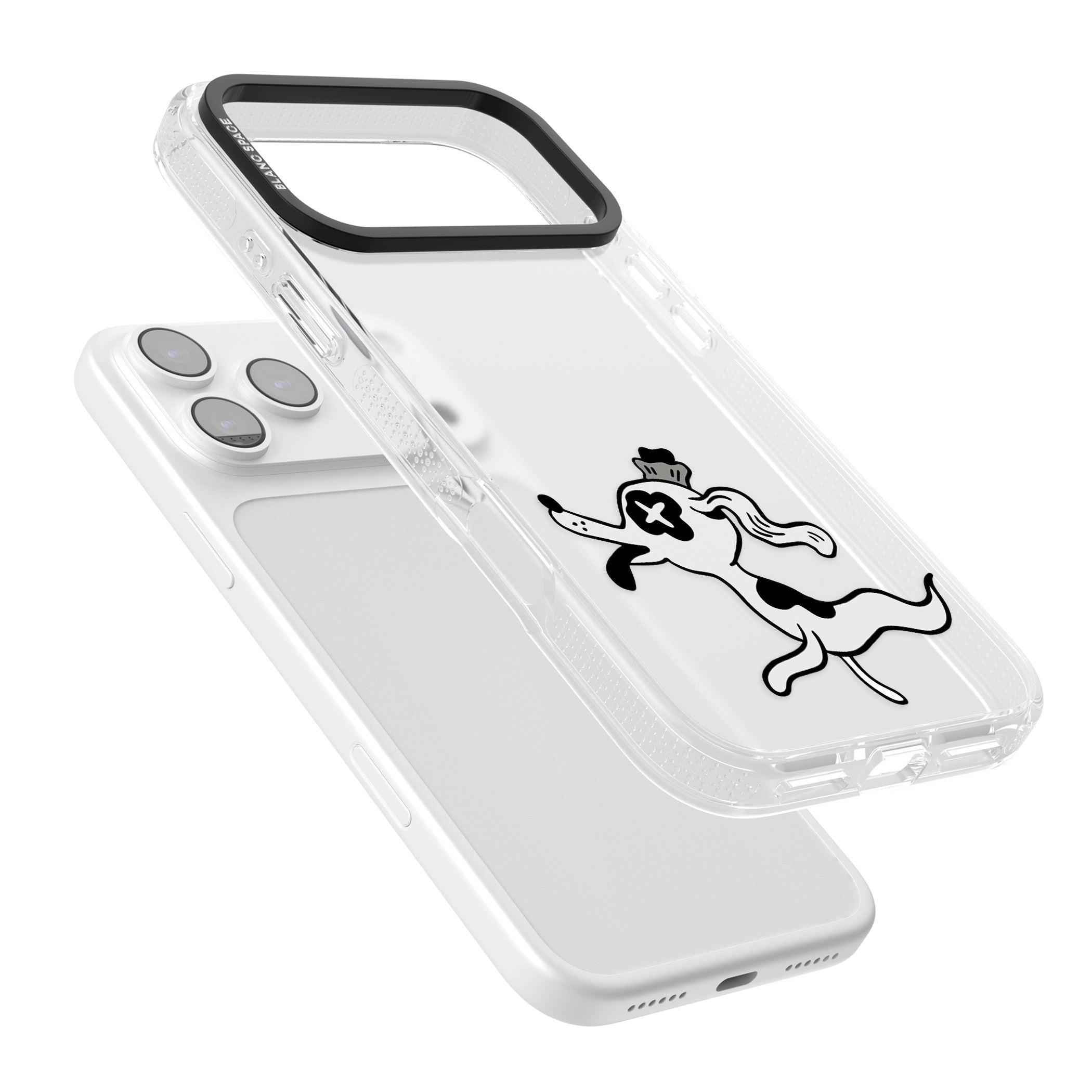 Dog Spirit iPhone 17 Pro Impact Air Clear Phone Case Colours