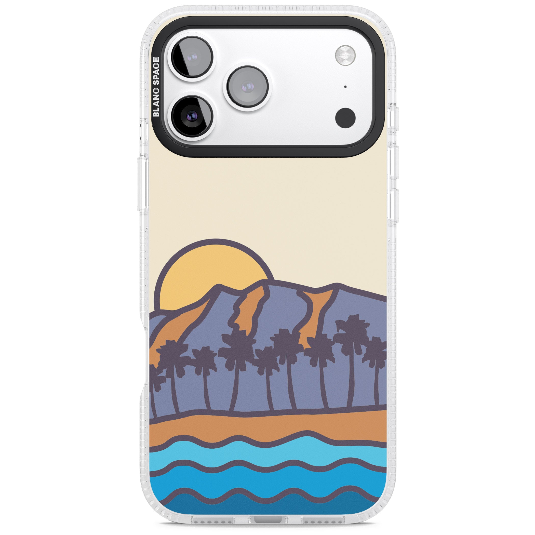 South Sunset iPhone 17 Pro Max Impact Air Clear Phone Case