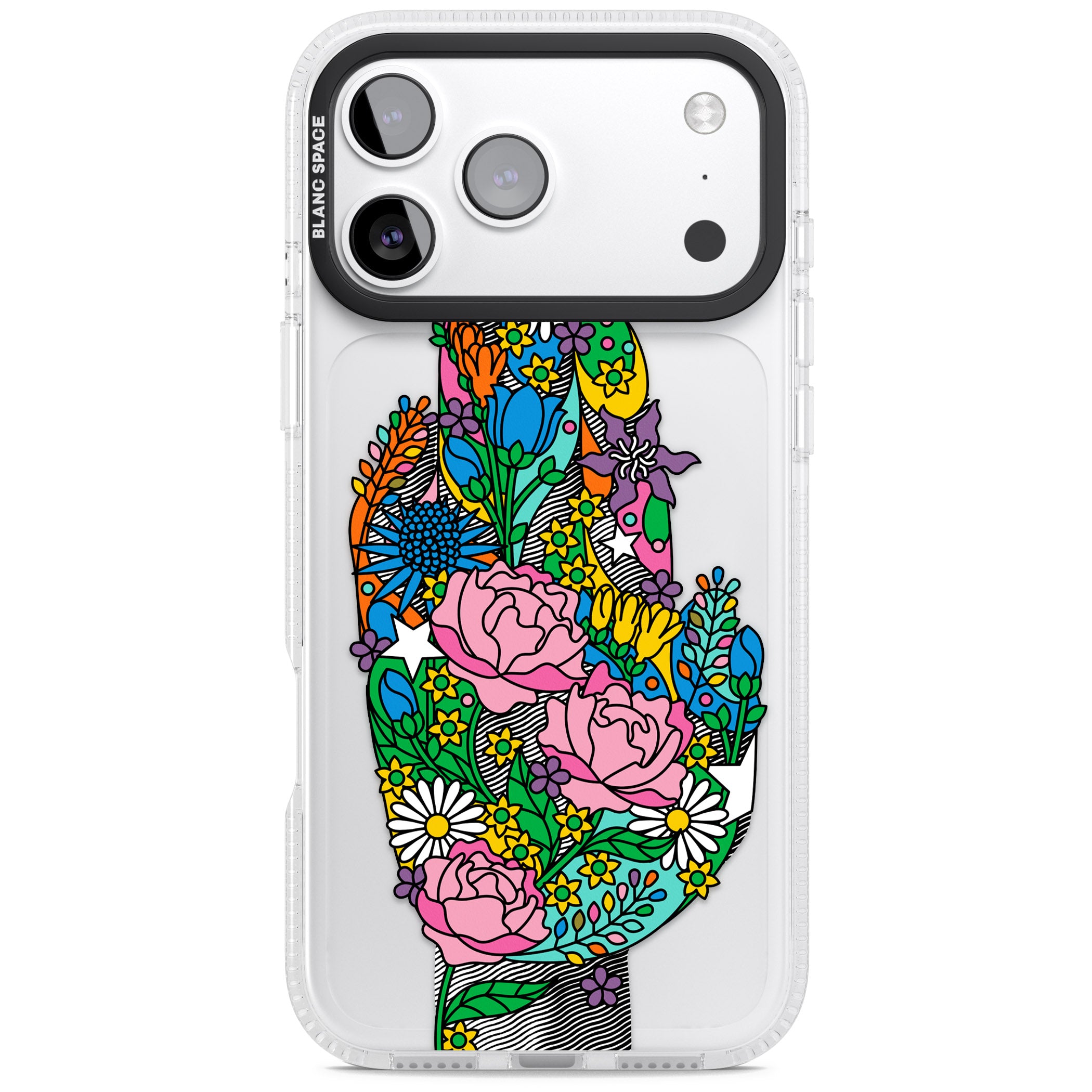 Garden Touch iPhone 17 Pro Impact Air Clear Phone Case