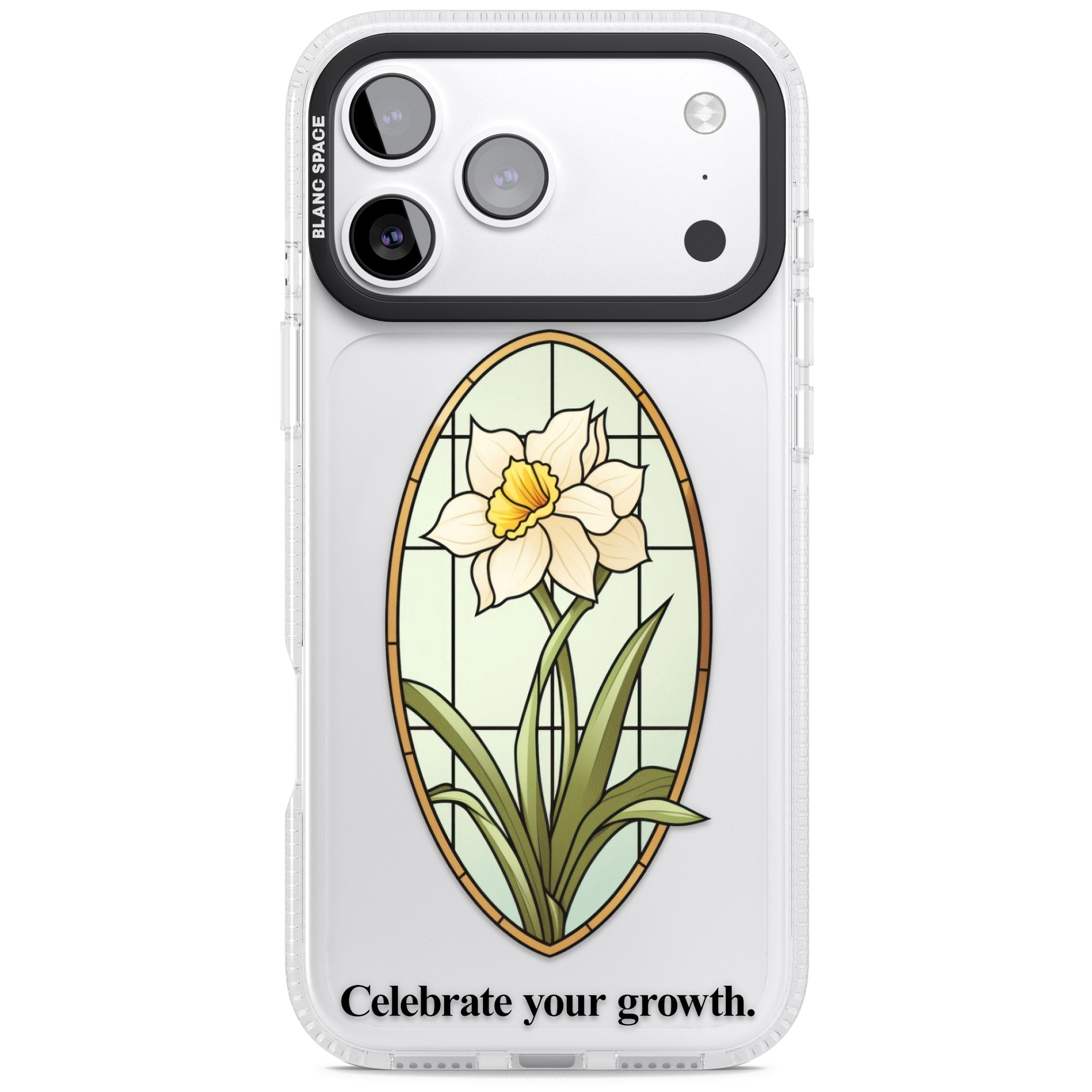 Celebrate Your Growth iPhone 17 Pro Impact Air Clear Phone Case