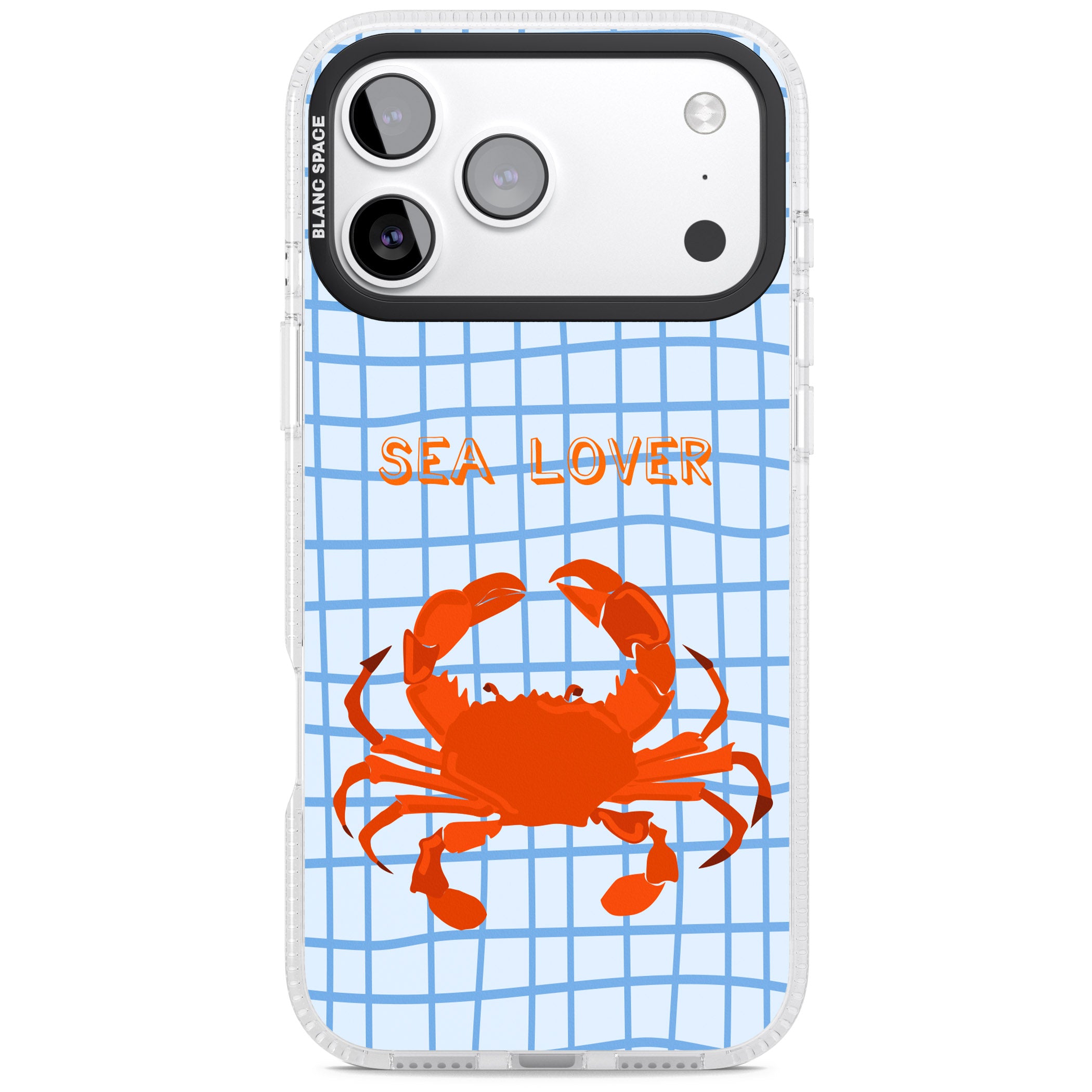 Sea Lover iPhone 17 Pro Impact Air Clear Phone Case