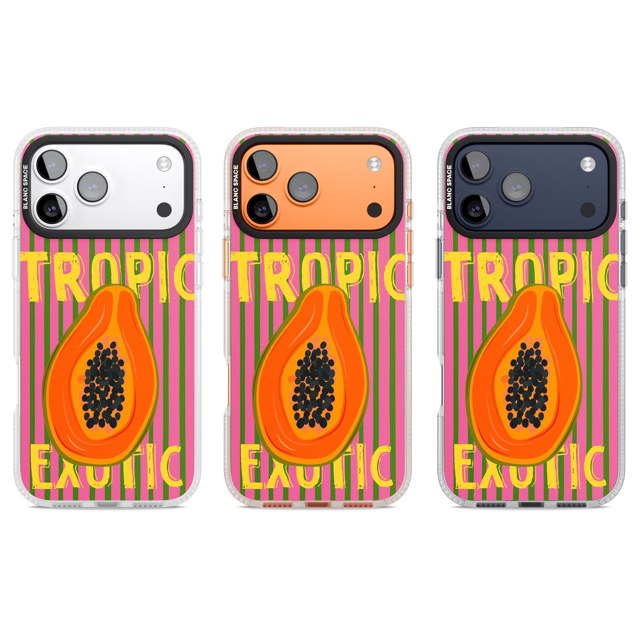 Tropic Exotic iPhone 17 Pro Impact Air Clear Phone Case APT Impact Protection