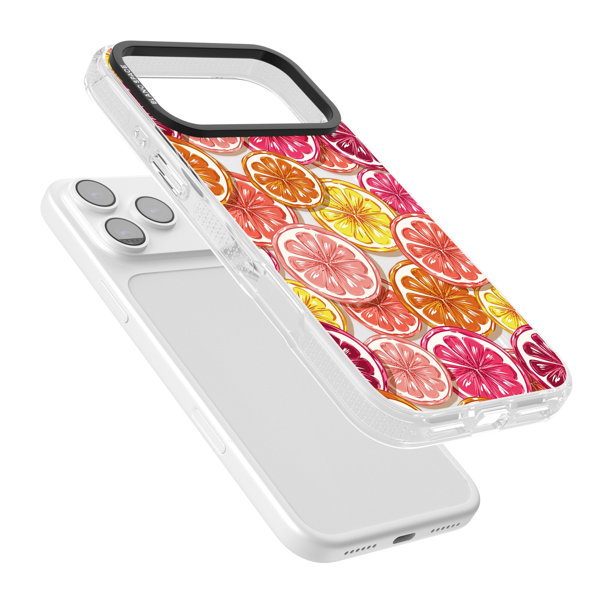 Citrus Fiesta iPhone 17 Pro Impact Air Clear Phone Case Colours
