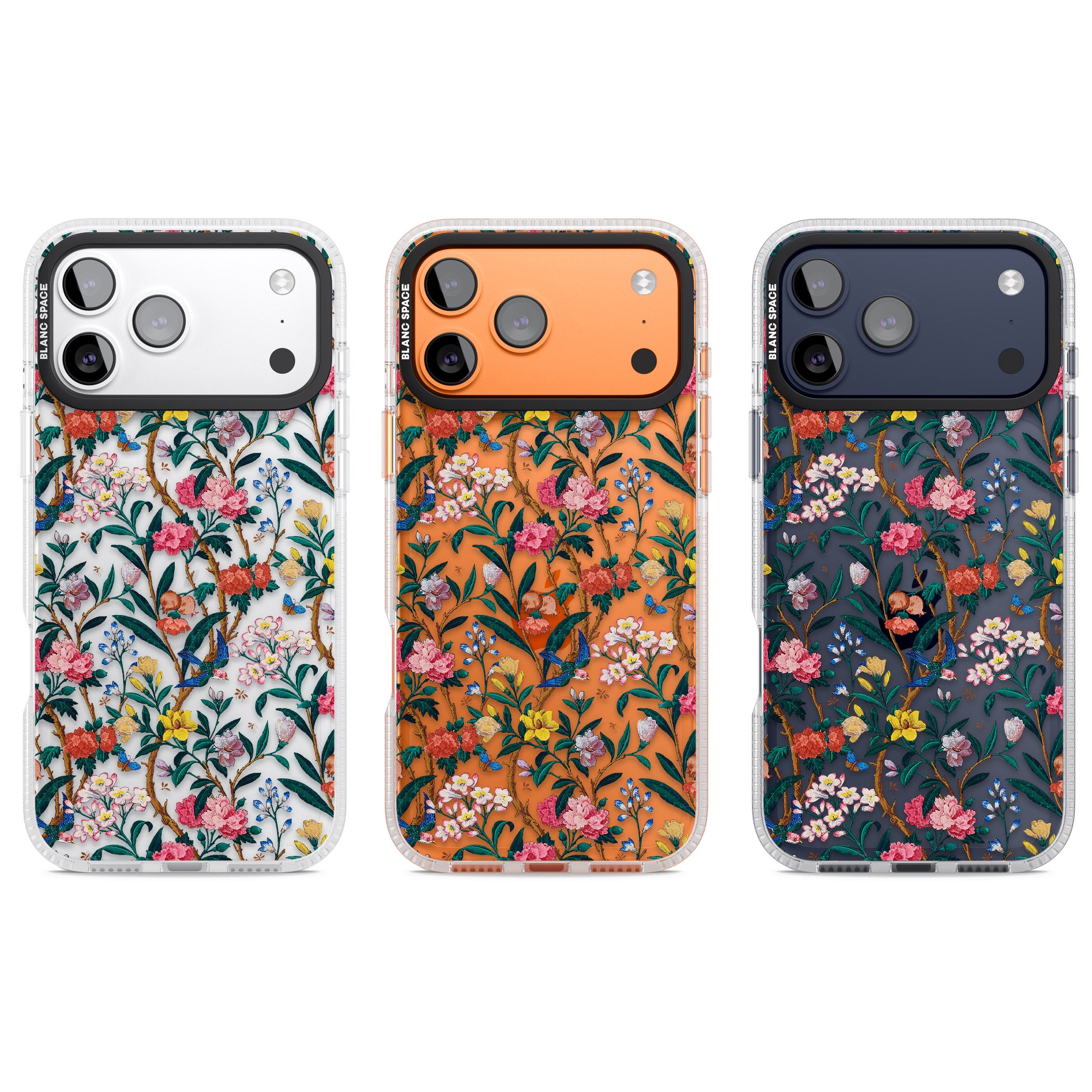 Vines & Flowers iPhone 17 Pro Impact Air Clear Phone Case APT Impact Protection