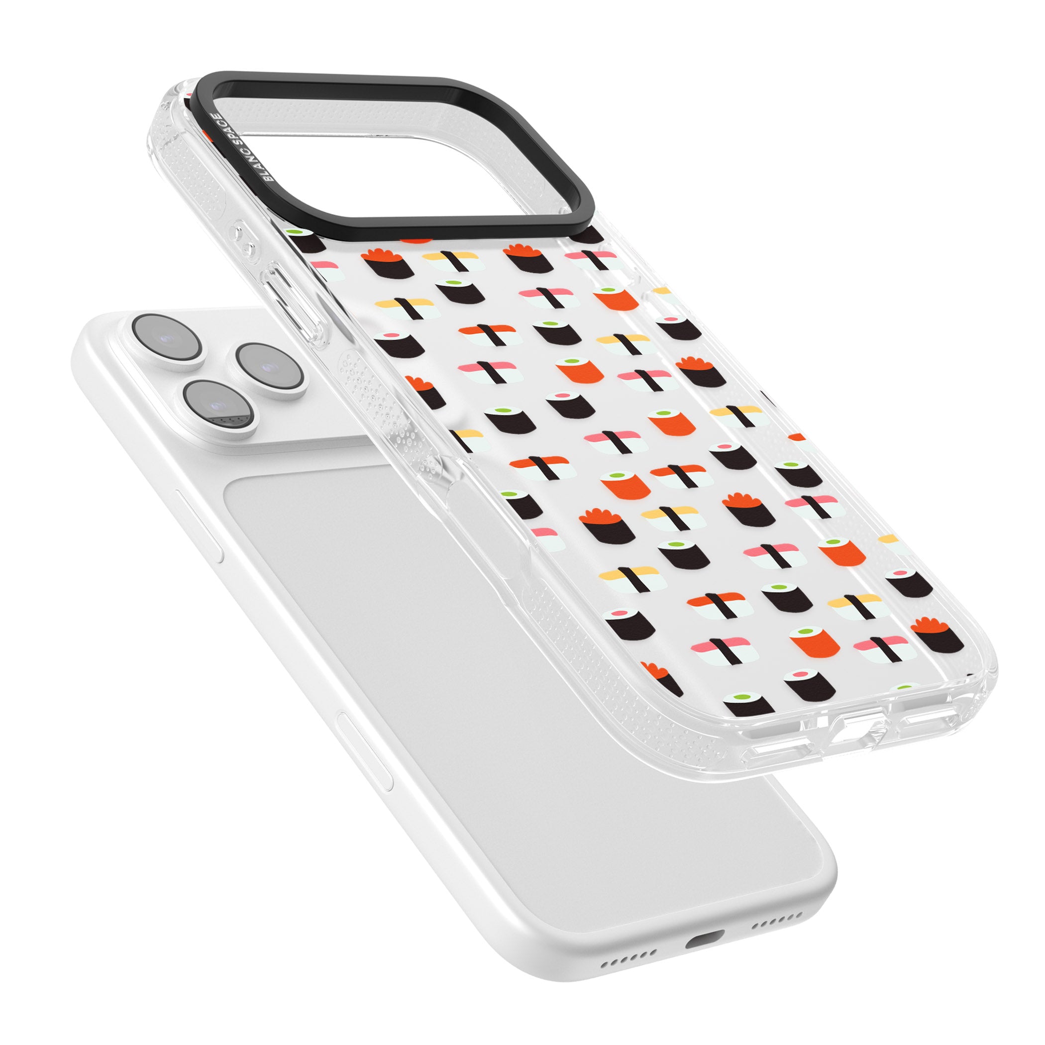 Sushi Pop iPhone 17 Pro Max Impact Air Clear Phone Case Colours