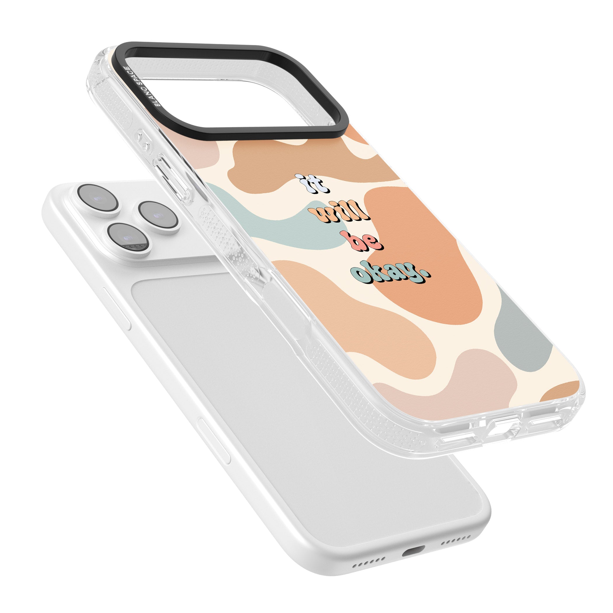 It Will Be Okay iPhone 17 Pro Impact Air Clear Phone Case Colours