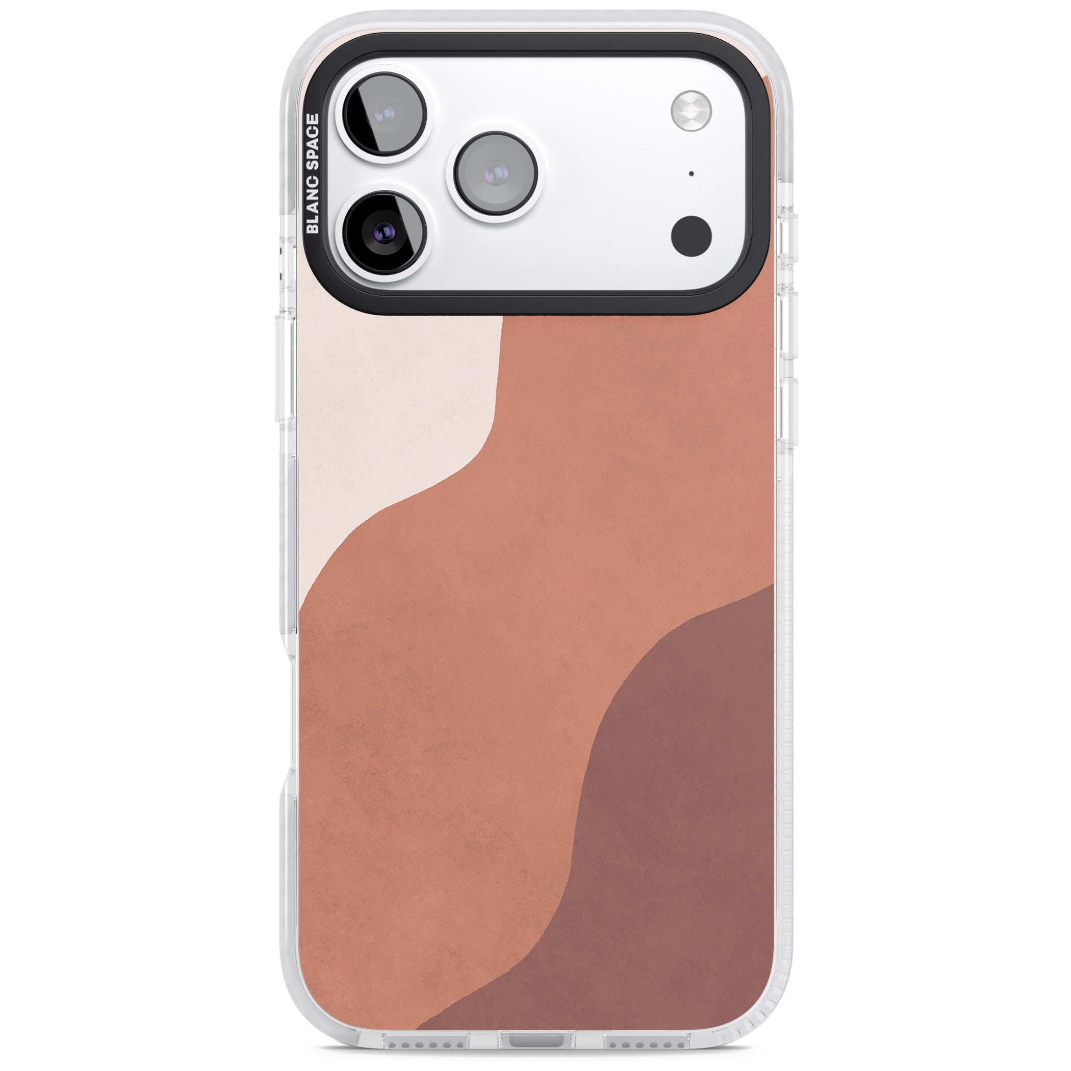 Lush Abstract Watercolour Design #3 iPhone 17 Pro Impact Clear Phone Case