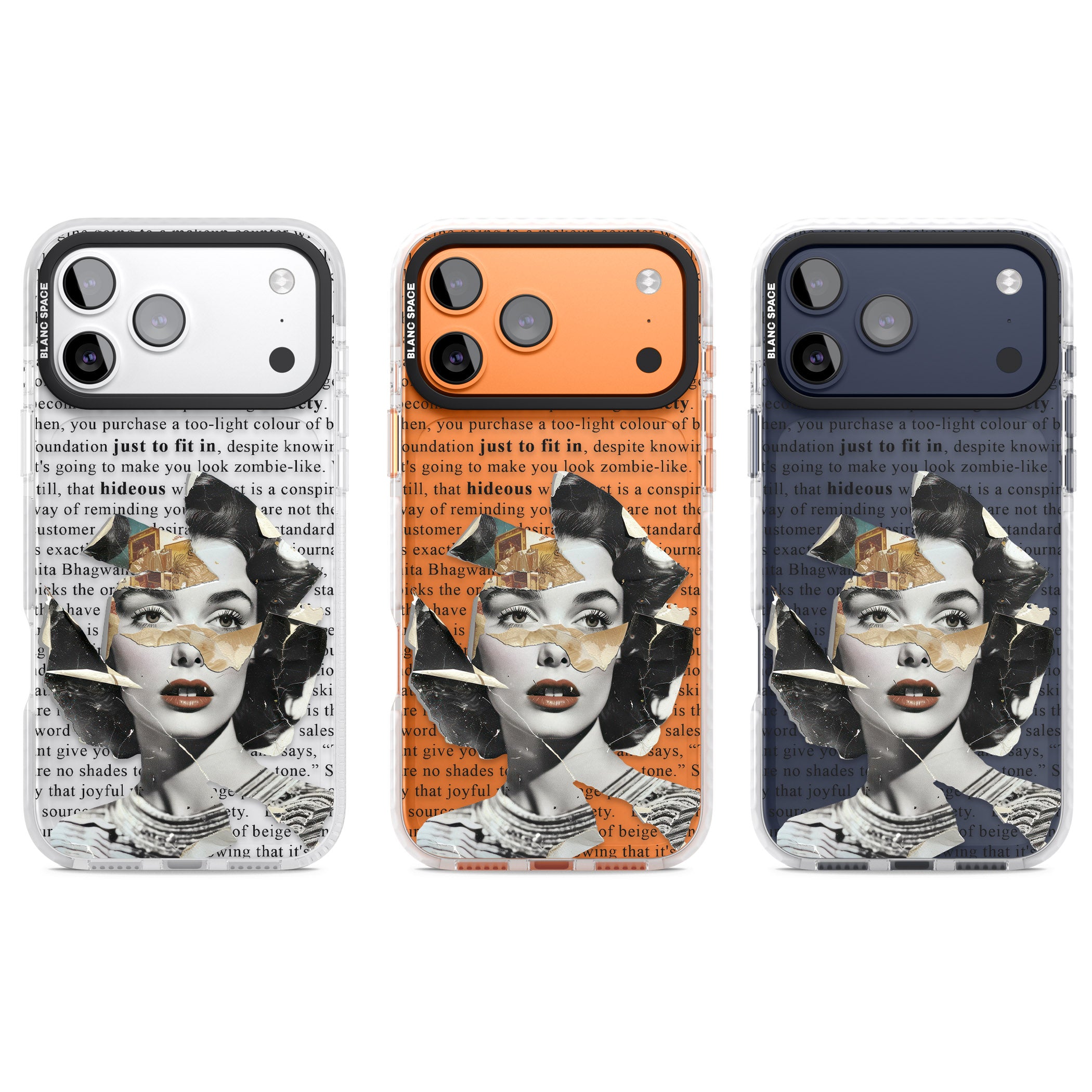 Beauty Is Within iPhone 17 Pro Impact Clear Phone Case APT Impact Protection