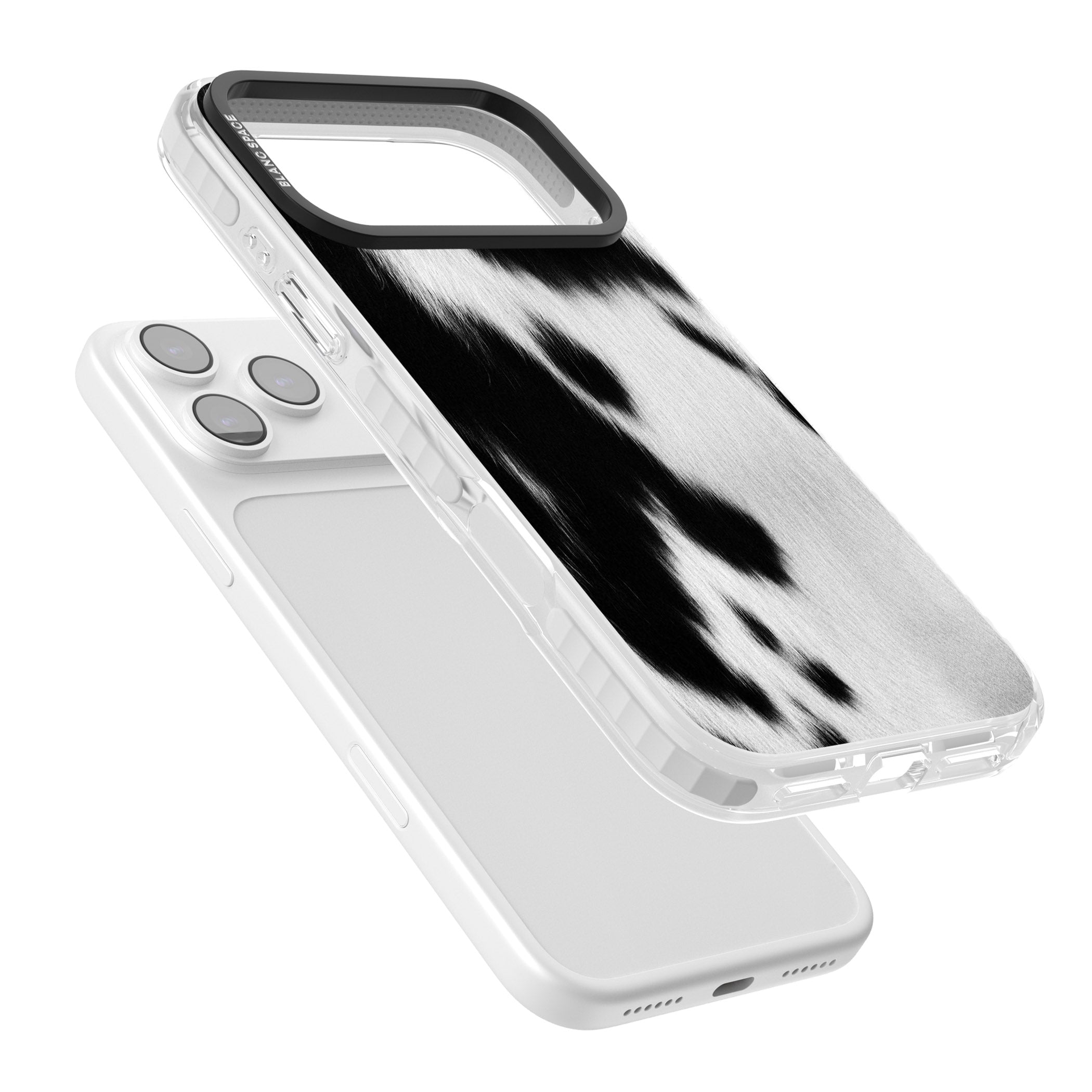 Designer Fashion Cowhide iPhone 17 Pro Max Impact Clear Phone Case Colours