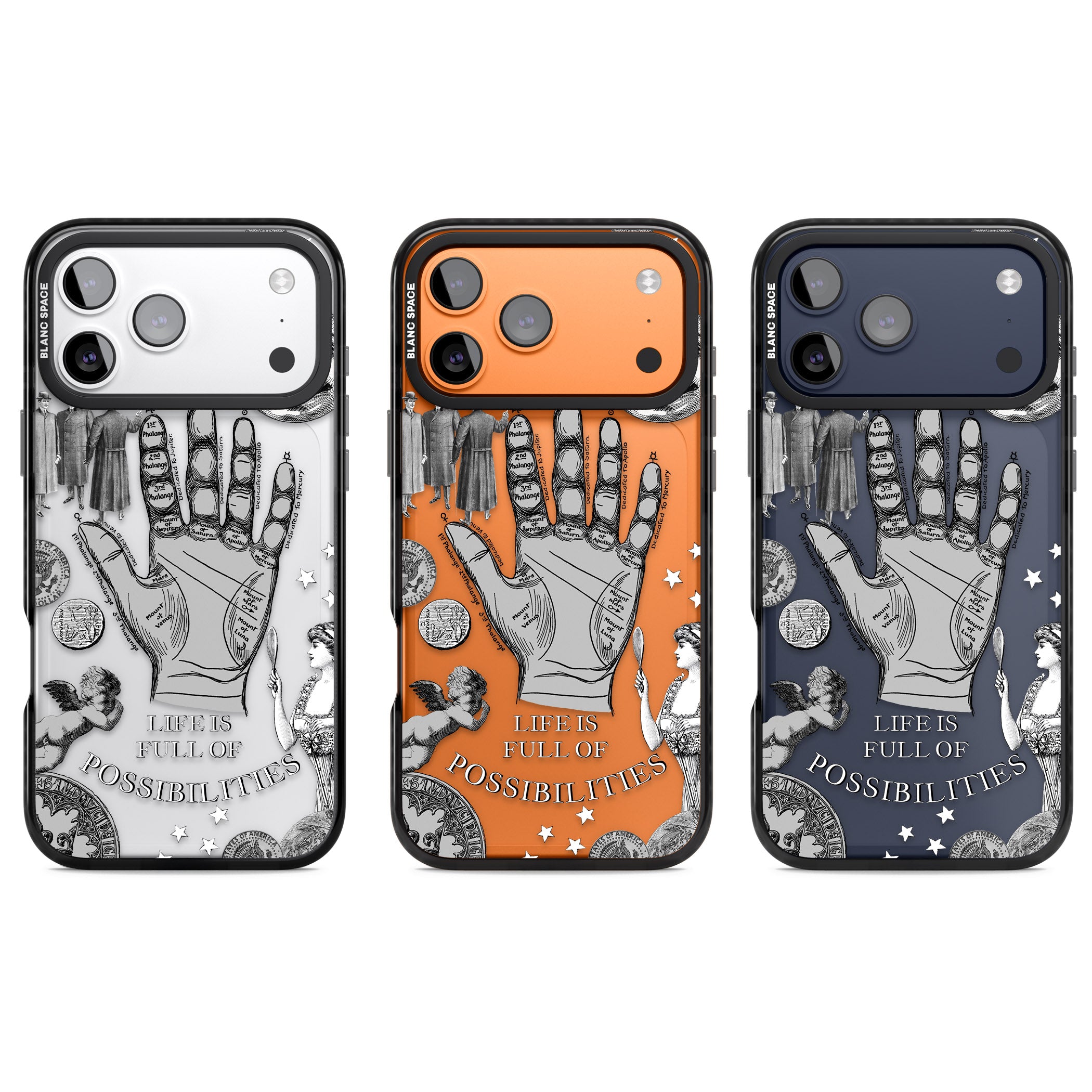 Life Is Full Of Possibilities iPhone 17 Pro Impact Black Phone Case APT Impact Protection