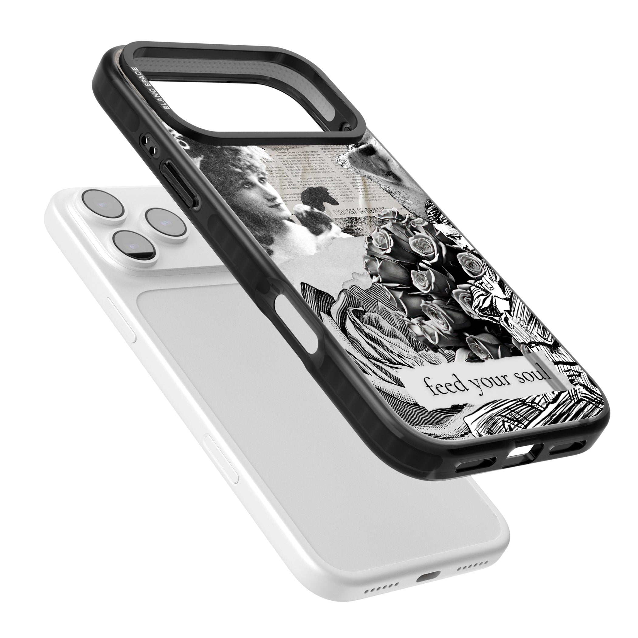 Feed Your Soul iPhone 17 Pro Impact Black Phone Case Colours