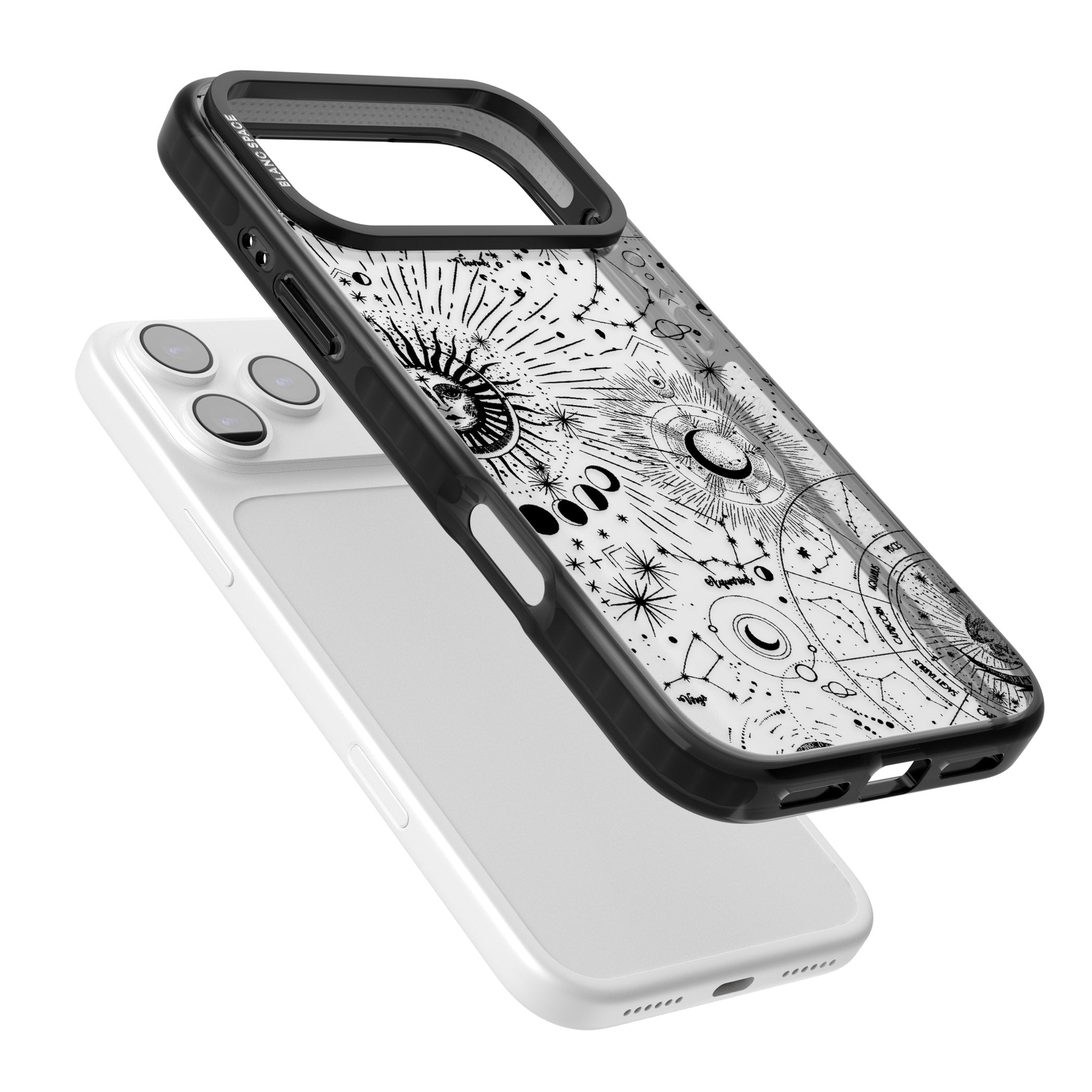 Celestial Chart iPhone 17 Pro Impact Black Phone Case Colours