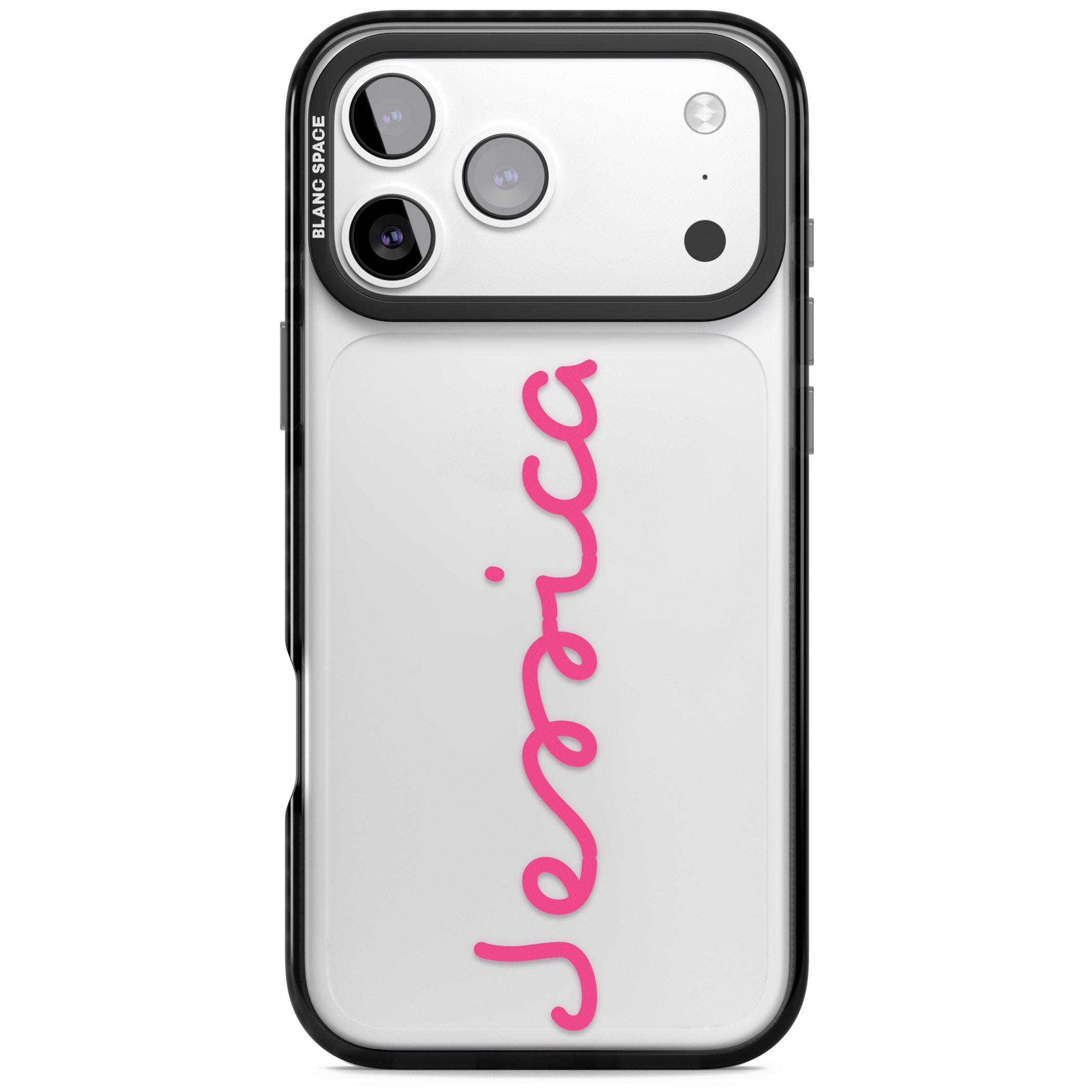Personalised Summer Name iPhone 17 Pro Impact Black Phone Case
