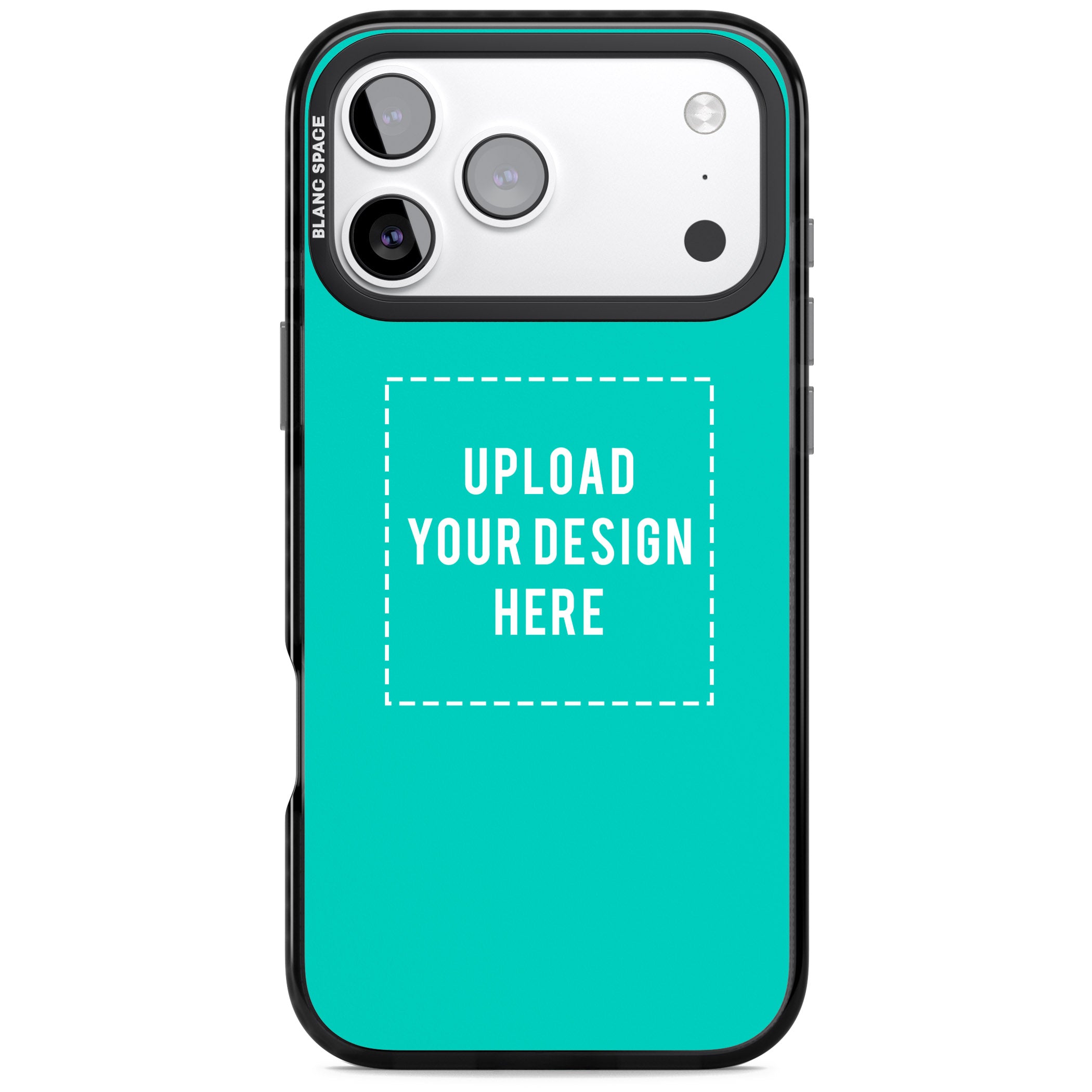 Personalised Personalise Your Own Design iPhone 17 Pro Impact Black Phone Case