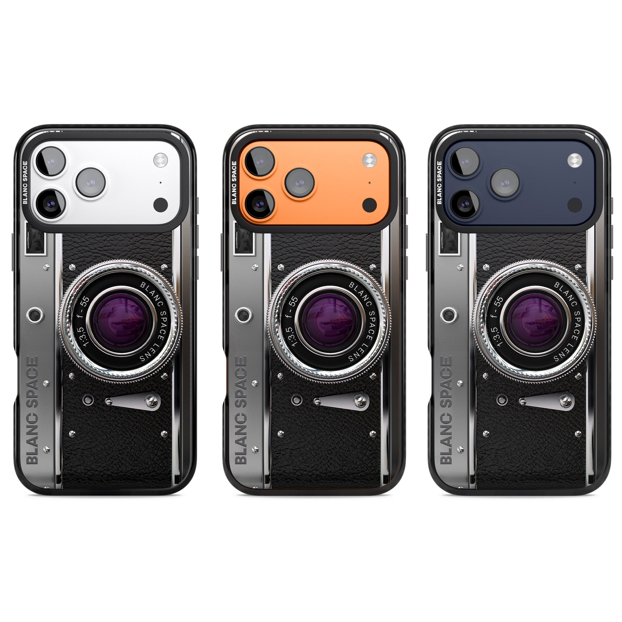Vintage Retro Classic Camera iPhone 17 Pro Impact Black Phone Case APT Impact Protection